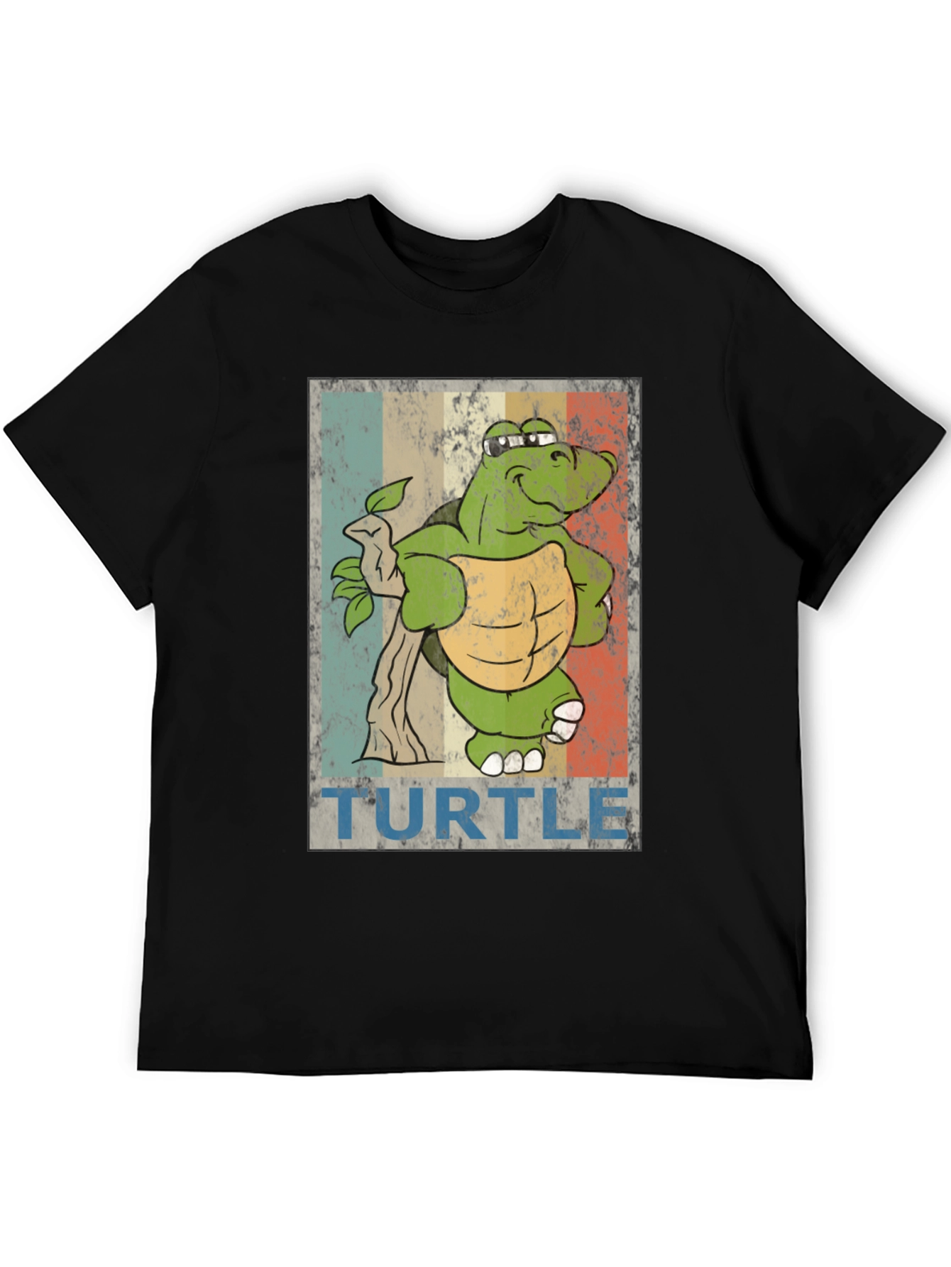 Cool Turtle Graphic T-Shirt