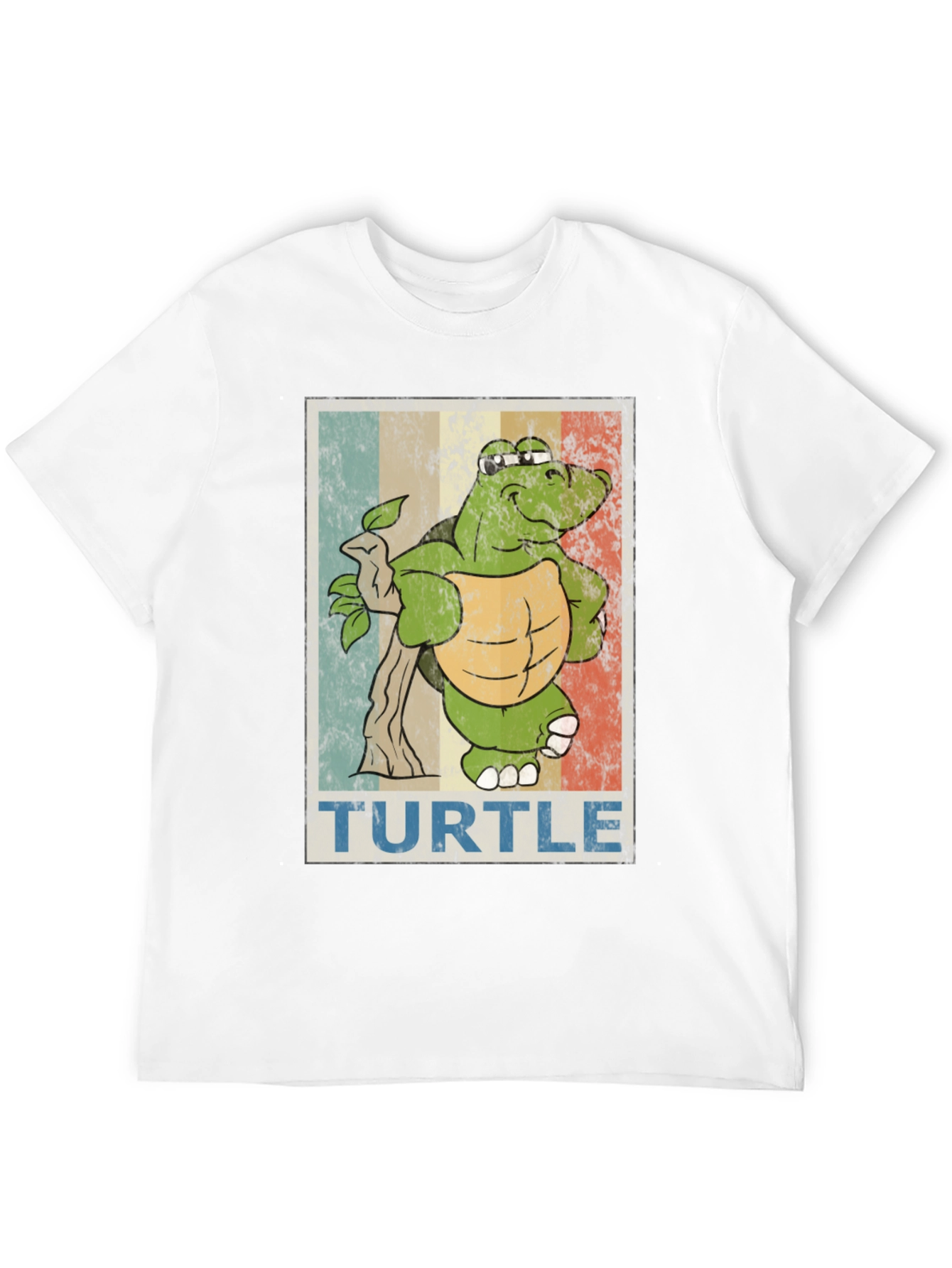 Cool Turtle Graphic T-Shirt