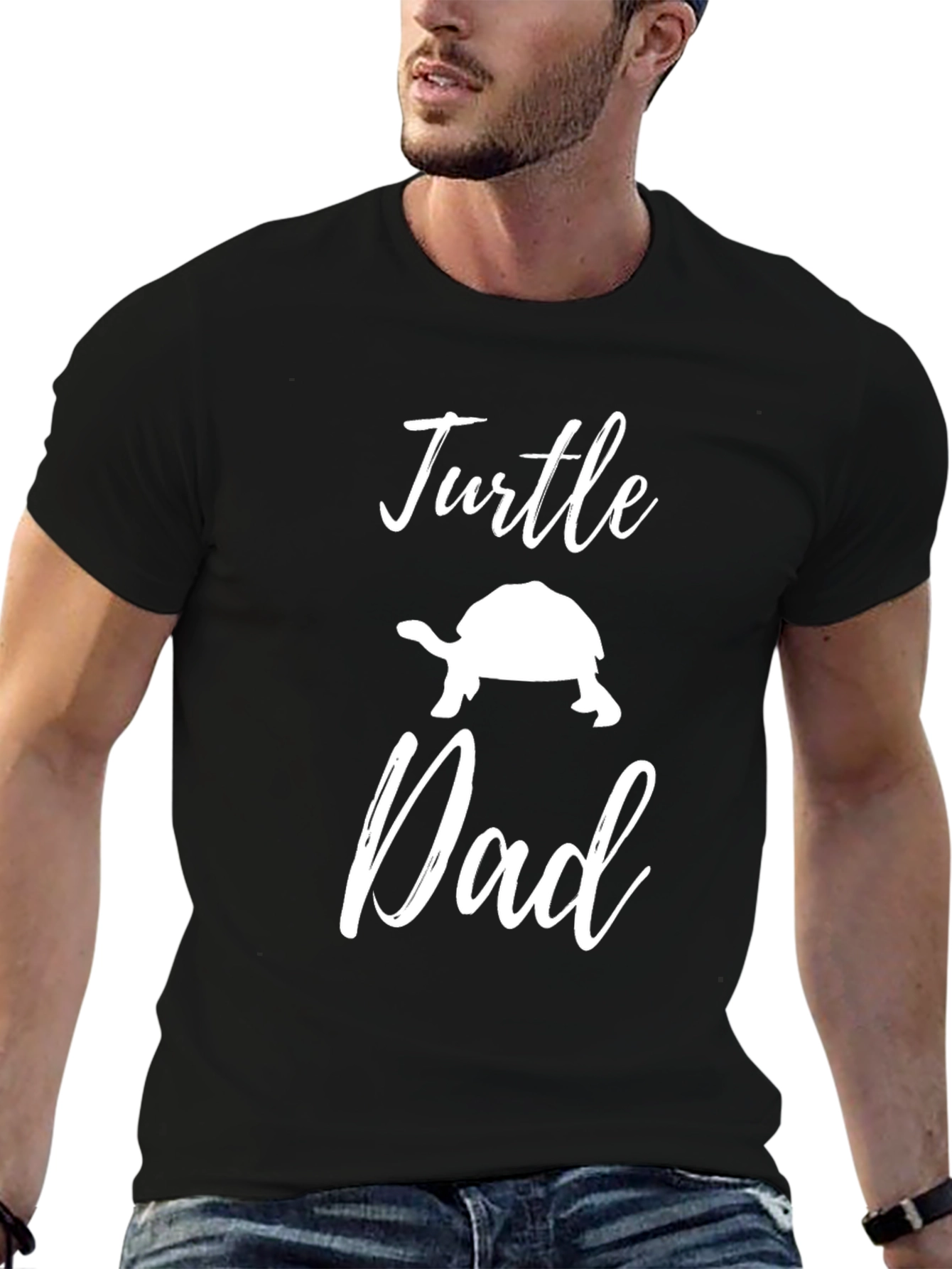 Turtle Dad Graphic T-Shirt