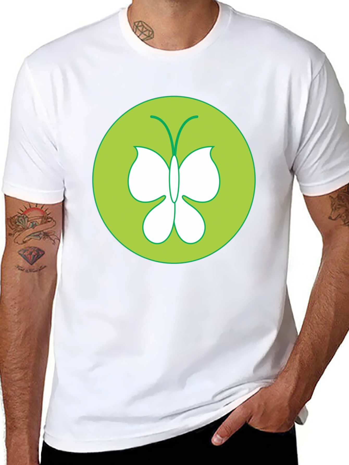 Butterfly Graphic T-Shirt - Stylish & Unique Design