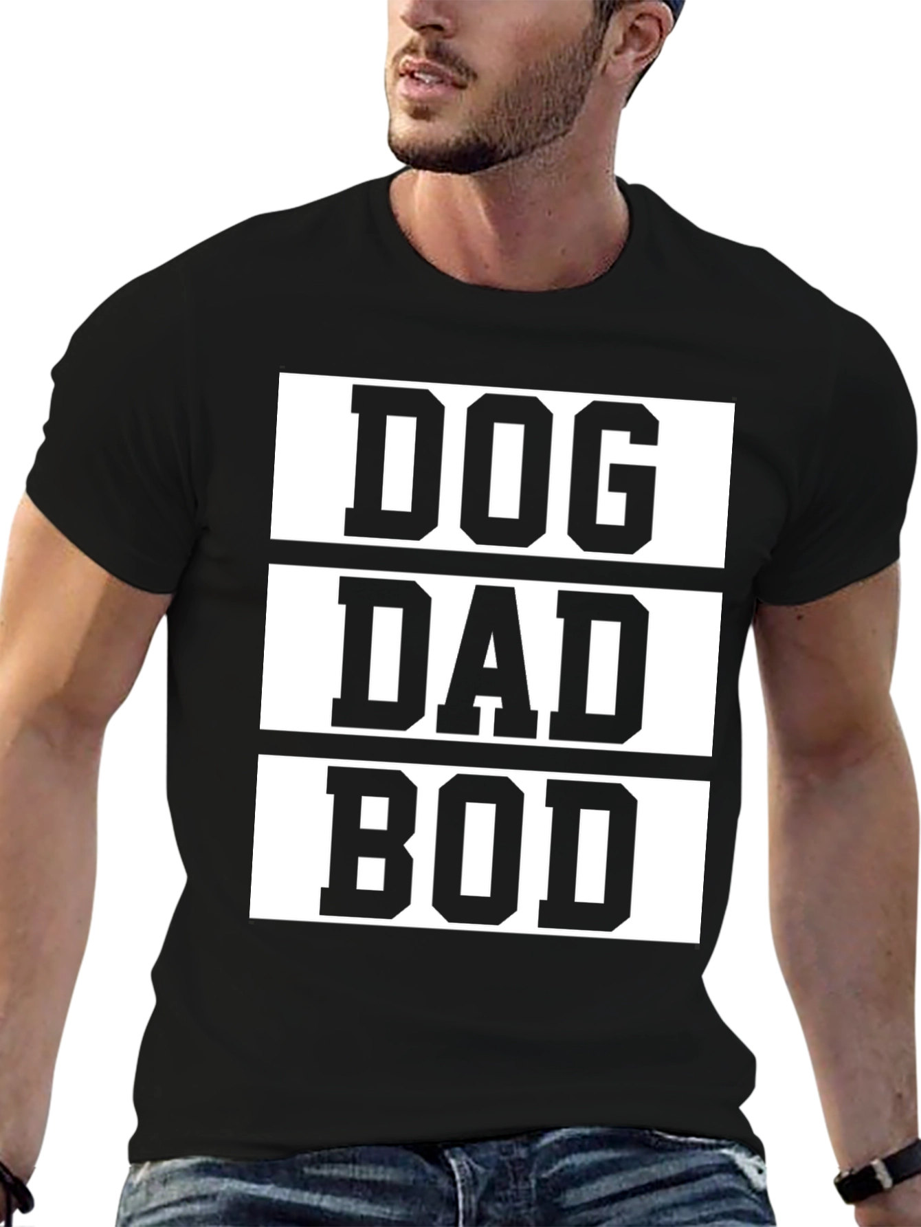 Dog Dad Bod T-Shirt - Funny Gift
