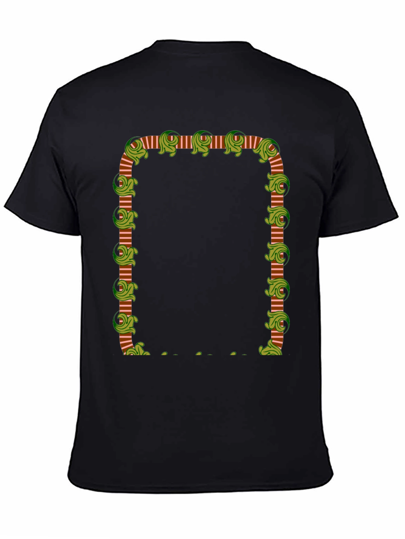 Festive Border T-Shirt - Holiday Style
