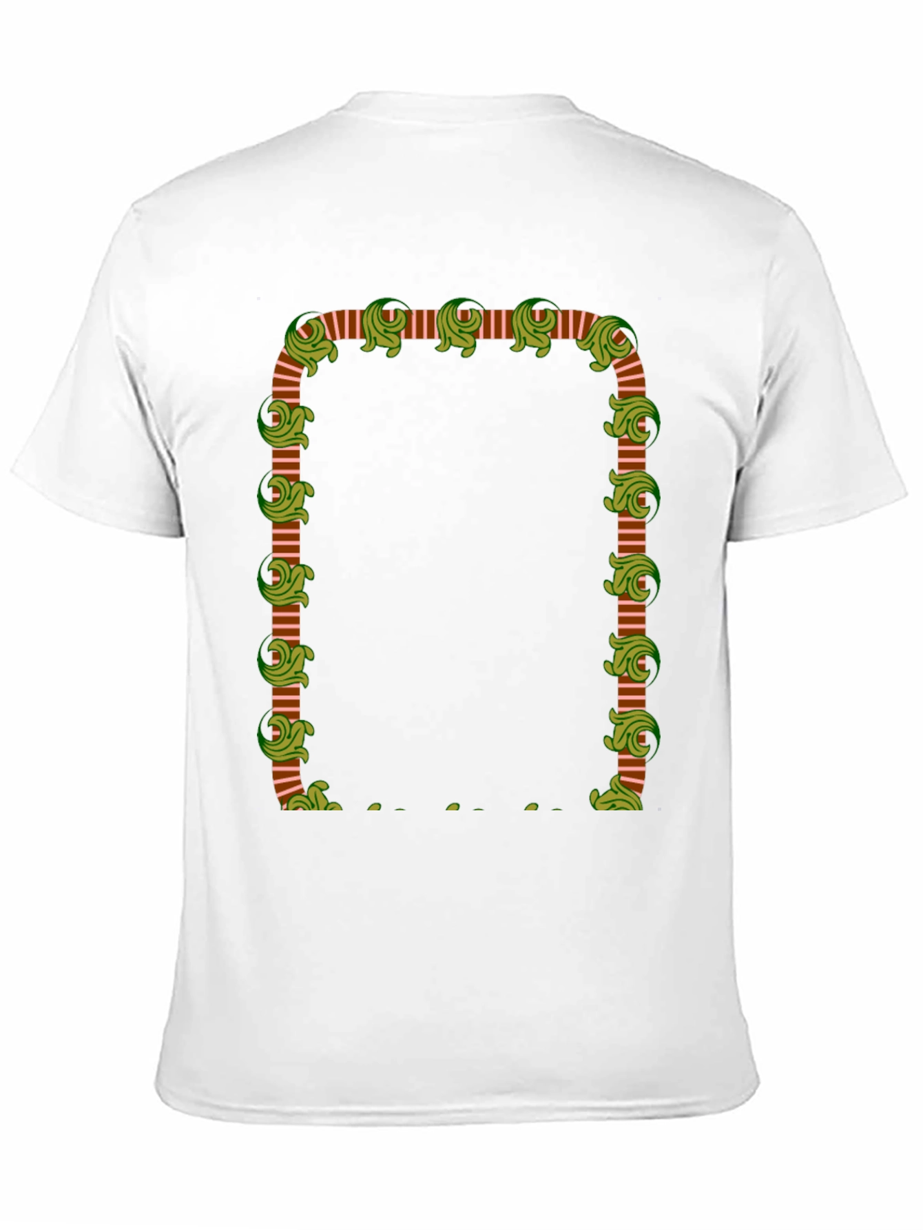 Festive Border T-Shirt - Holiday Style
