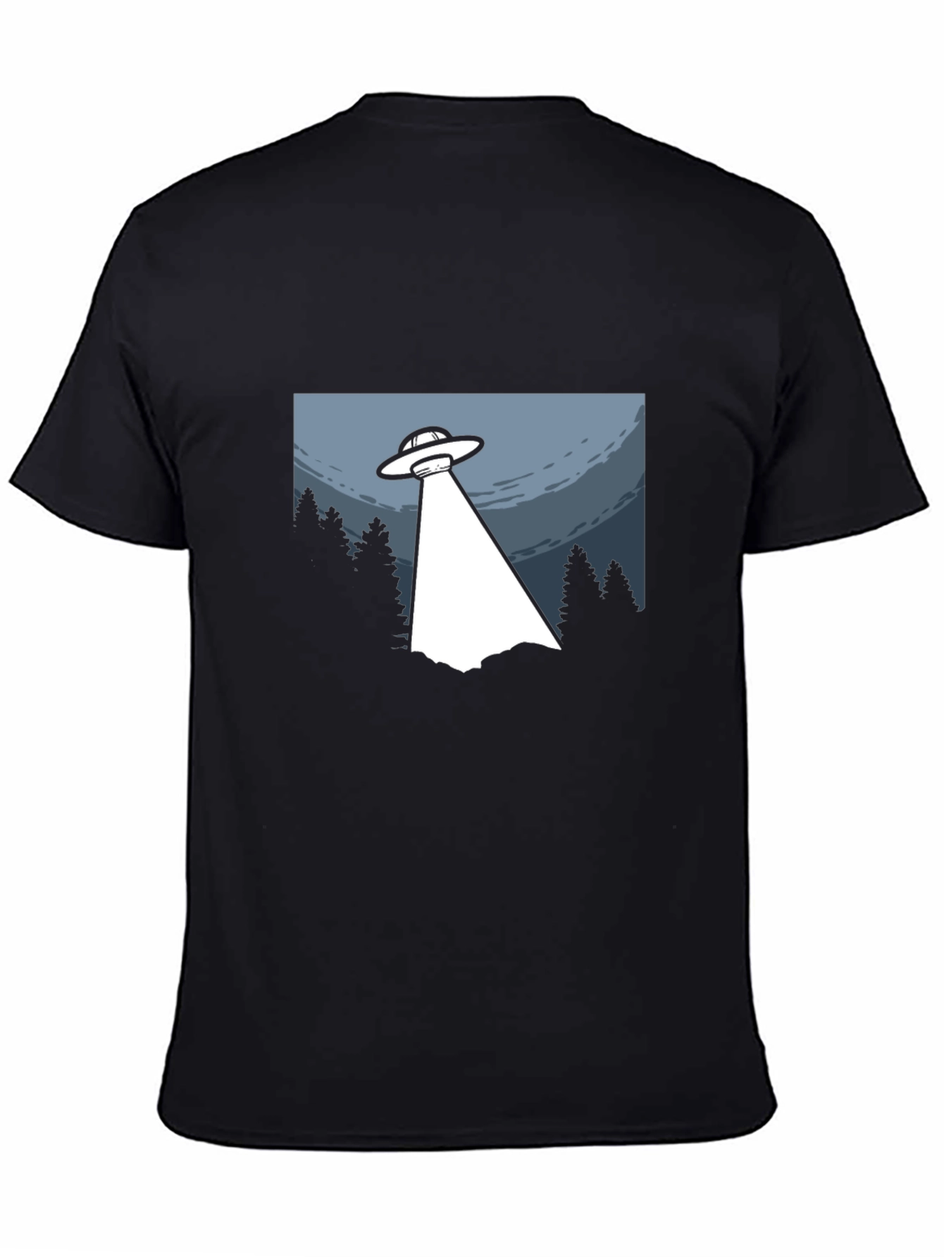 UFO Abduction Graphic T-Shirt