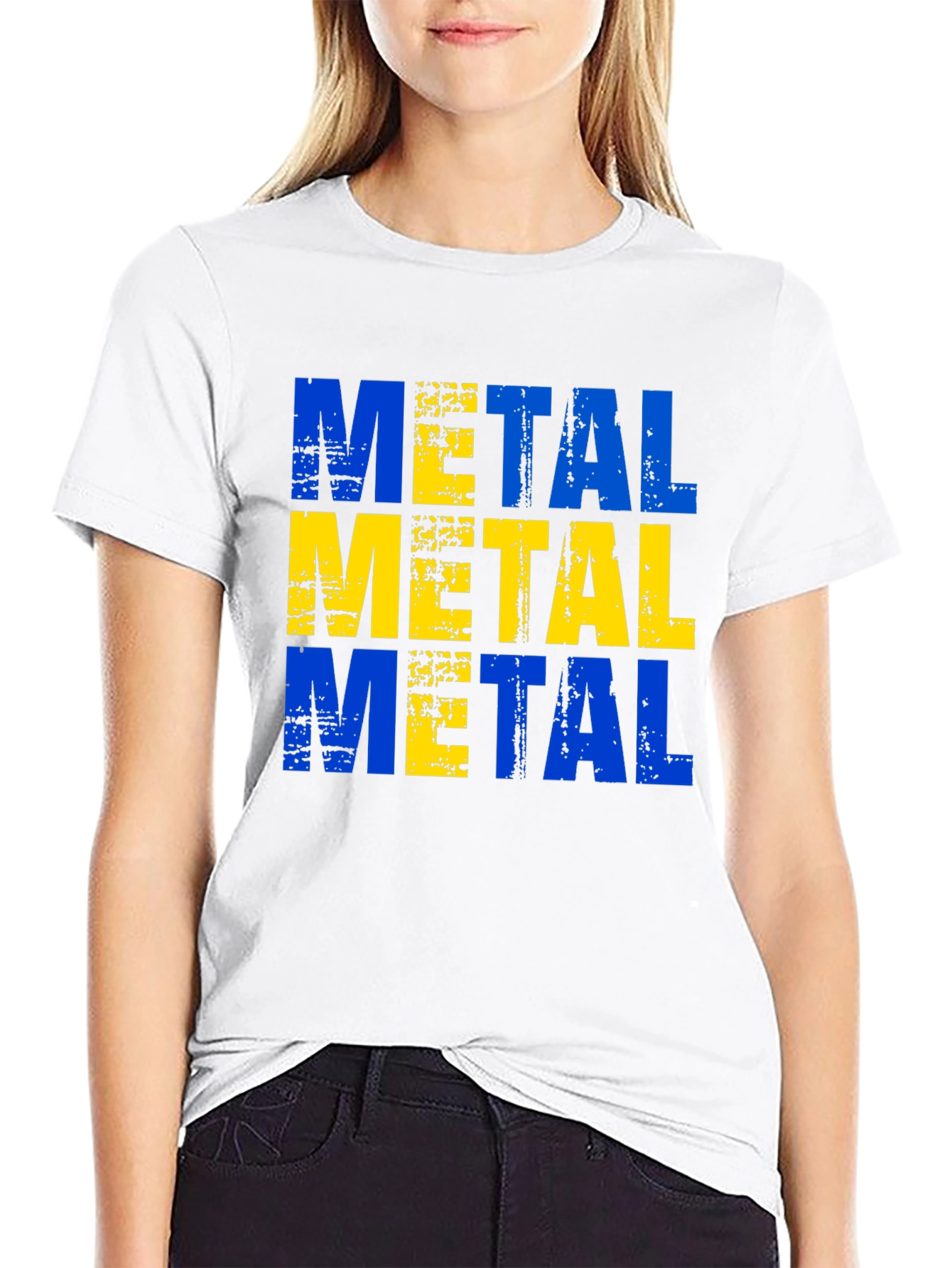 Metal Graphic Tee - Rock Music Inspired T-Shirt
