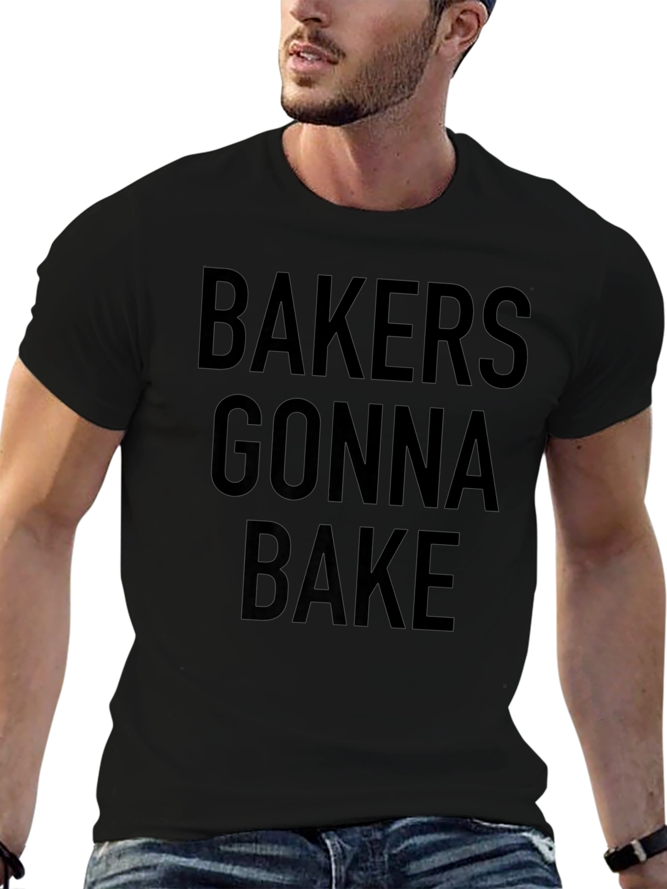 Bakers Gonna Bake Black T-Shirt