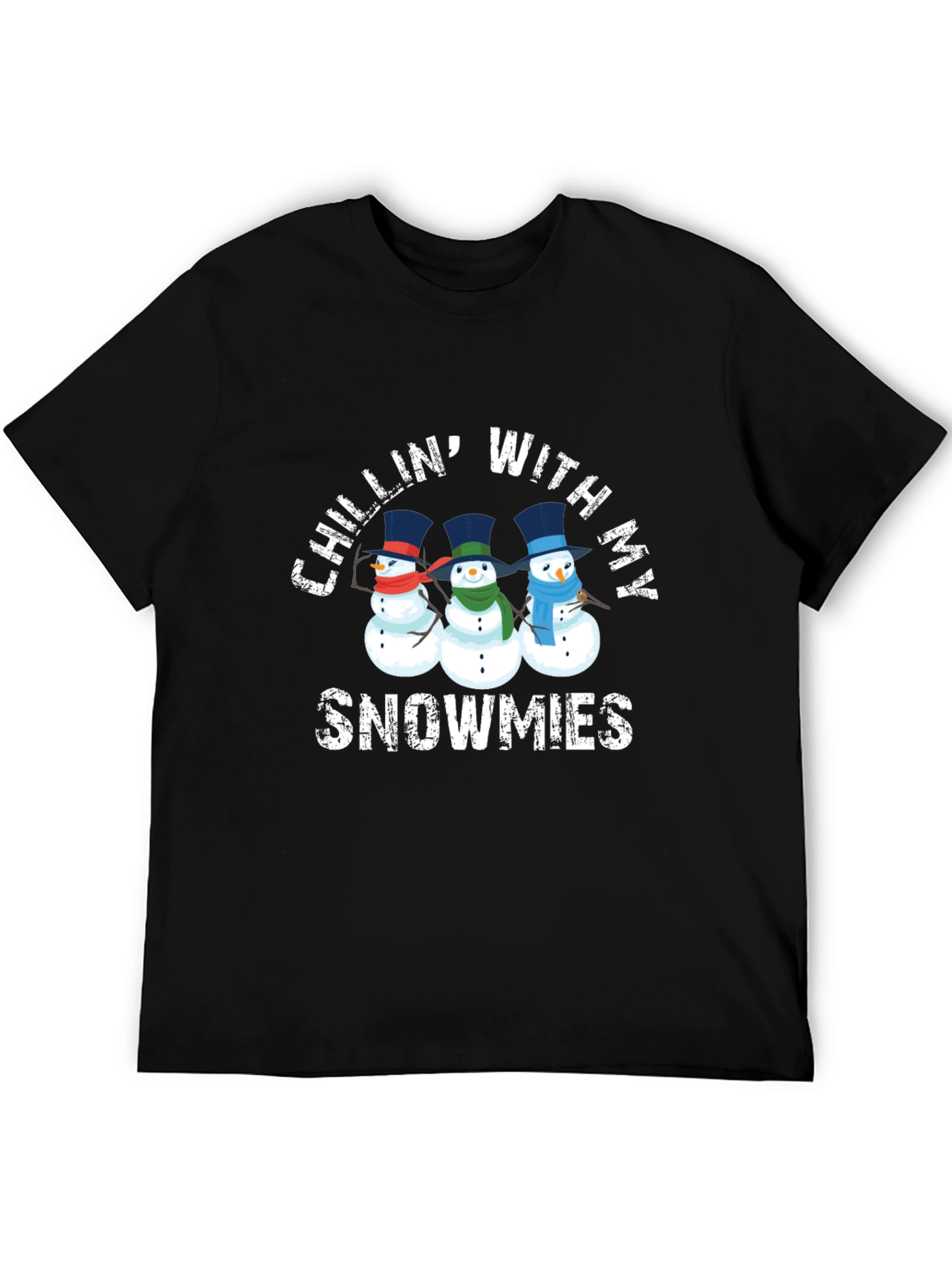 Chillin With My Snowmies Graphic T-Shirt
