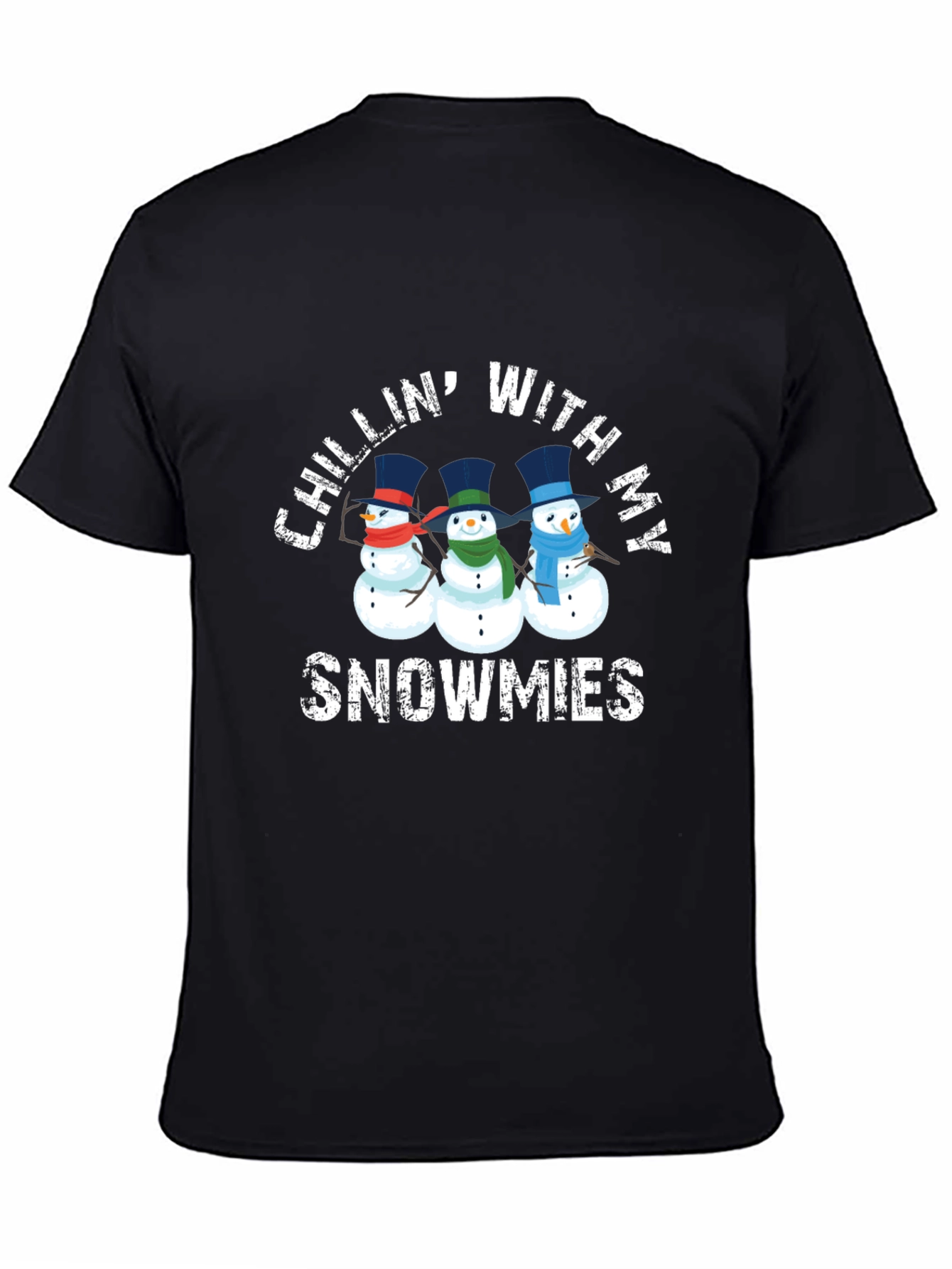 Chillin With My Snowmies Graphic T-Shirt