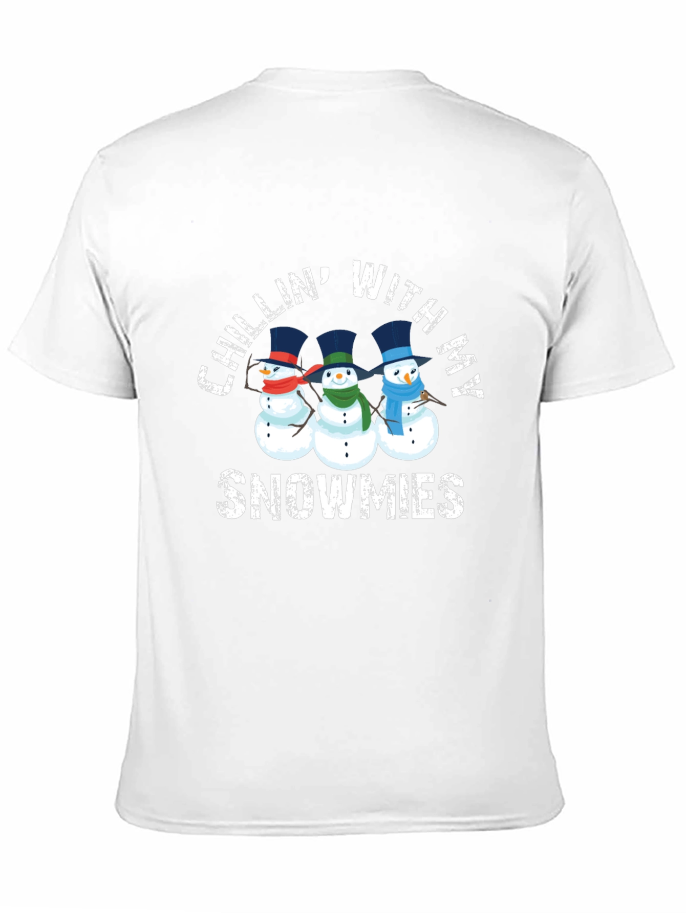 Chillin With My Snowmies Graphic T-Shirt