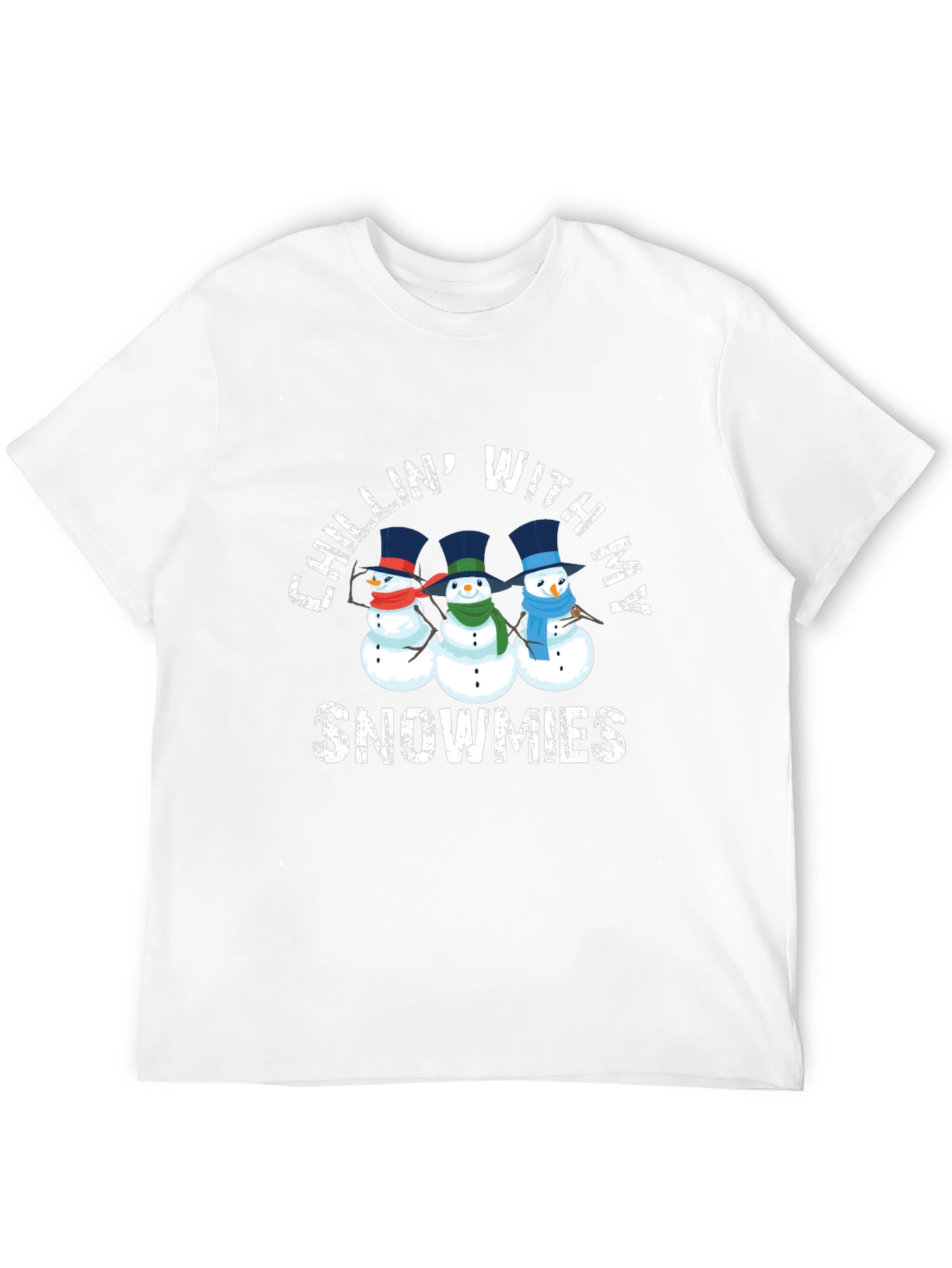 Chillin With My Snowmies Graphic T-Shirt