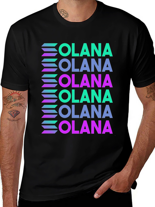 Solana Logo T-Shirt - Crypto Tee