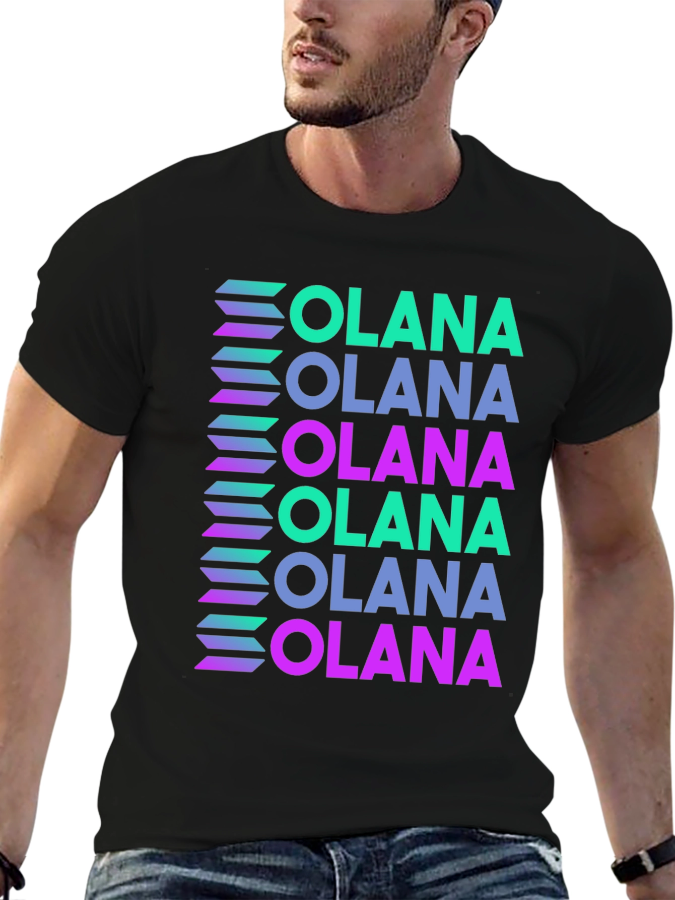 Solana Logo T-Shirt - Crypto Tee