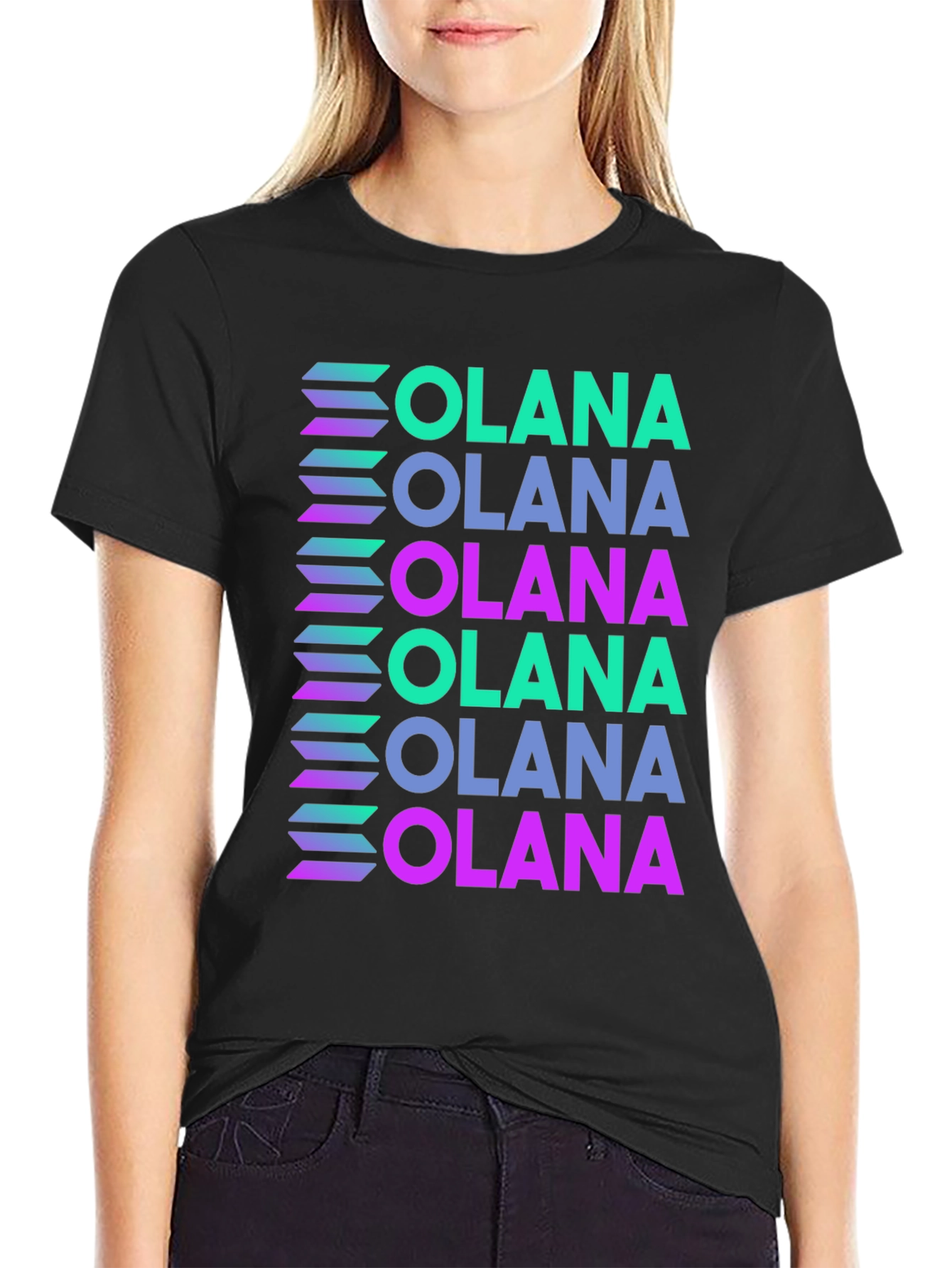 Solana Logo T-Shirt - Crypto Tee