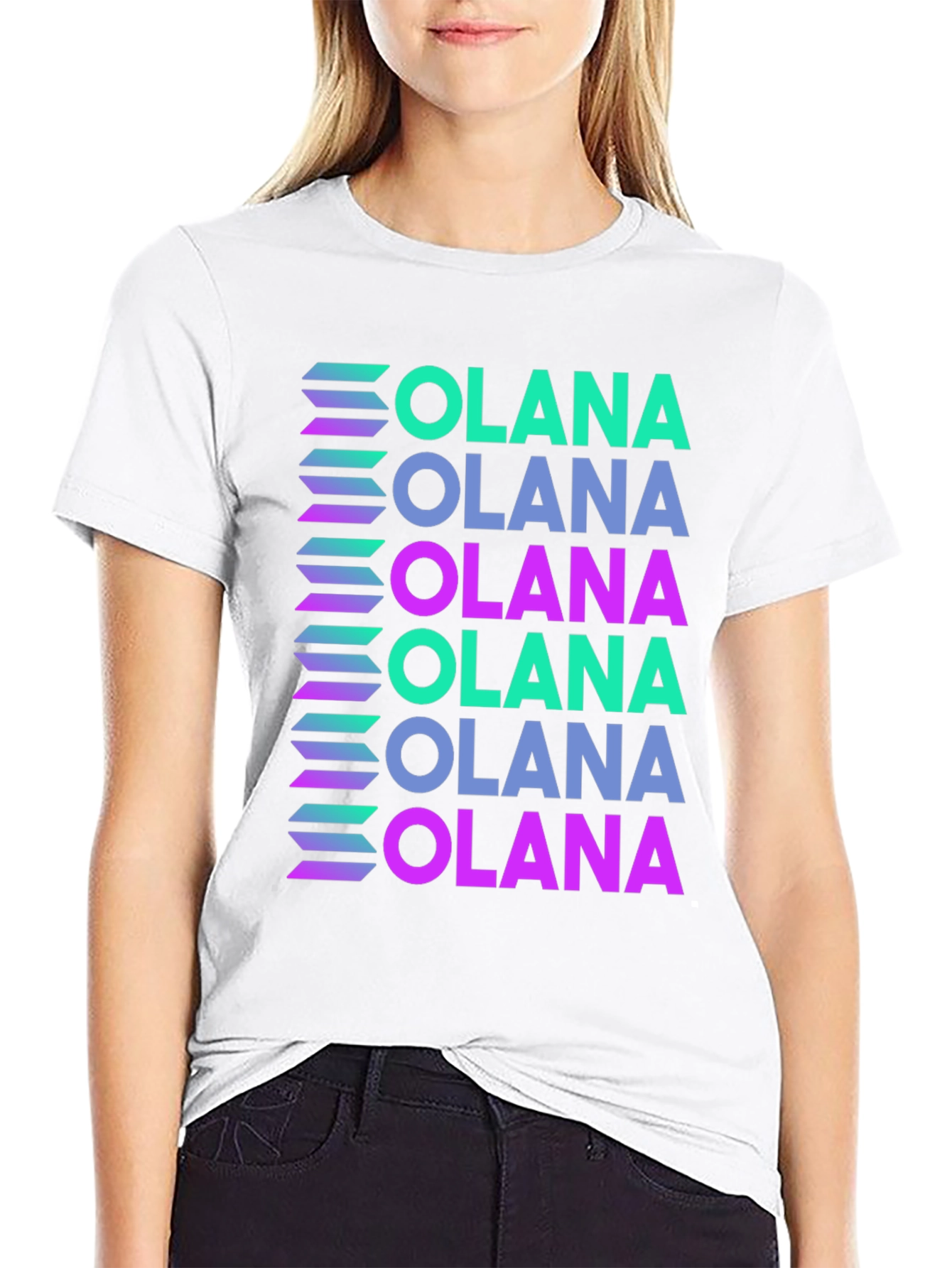 Solana Logo T-Shirt - Crypto Tee