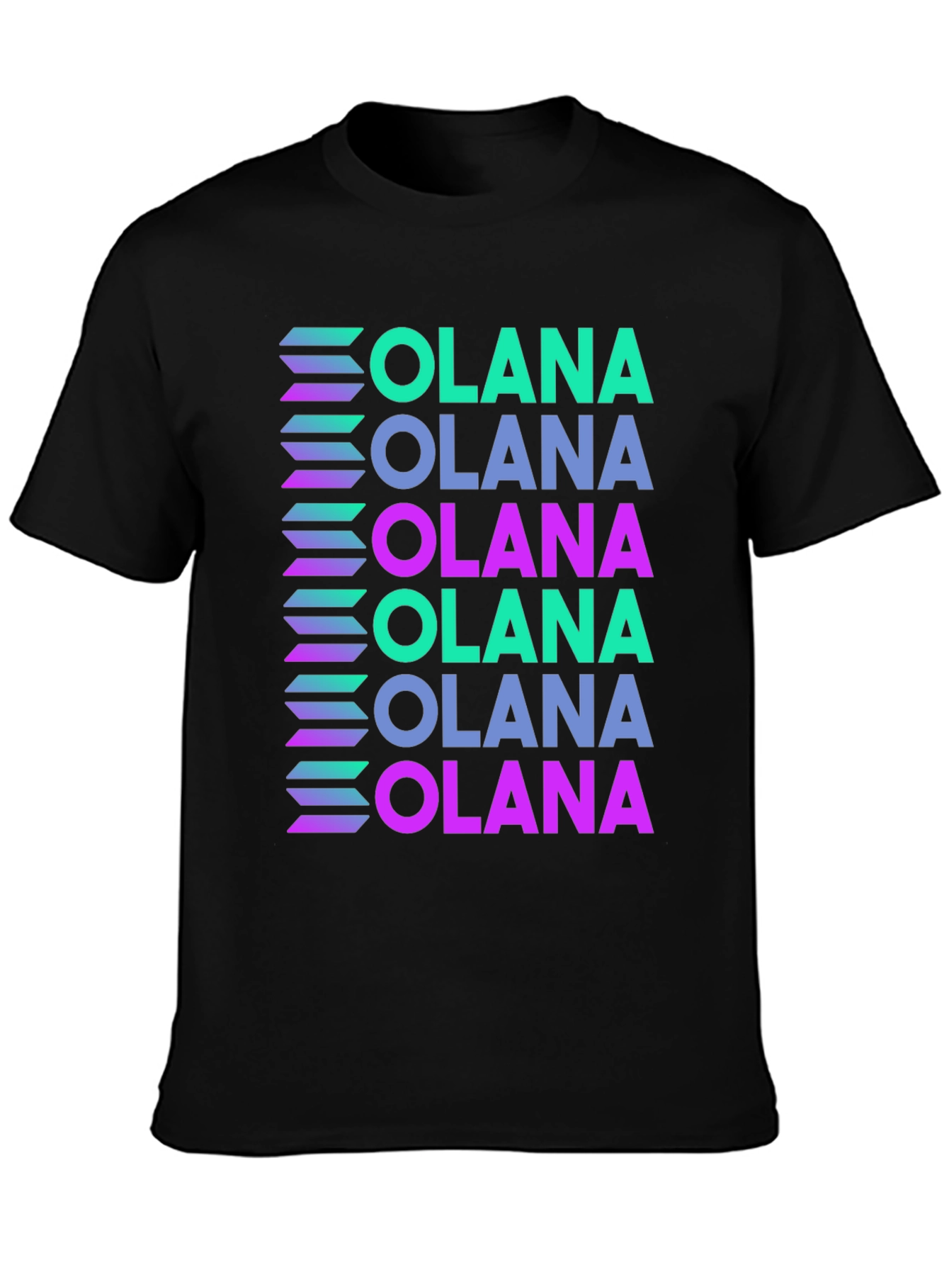 Solana Logo T-Shirt - Crypto Tee