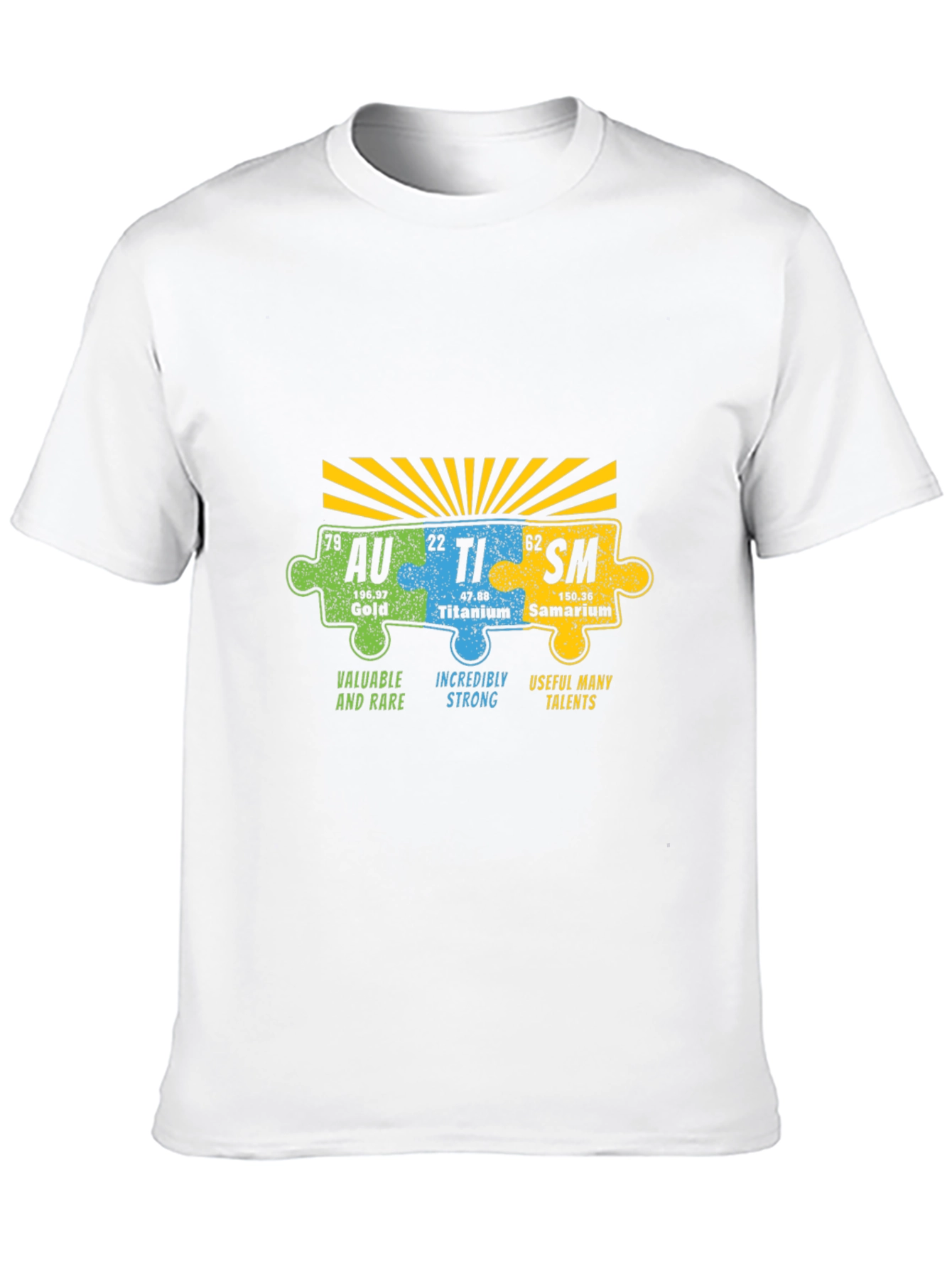Autism Awareness Puzzle Piece Element T-Shirt