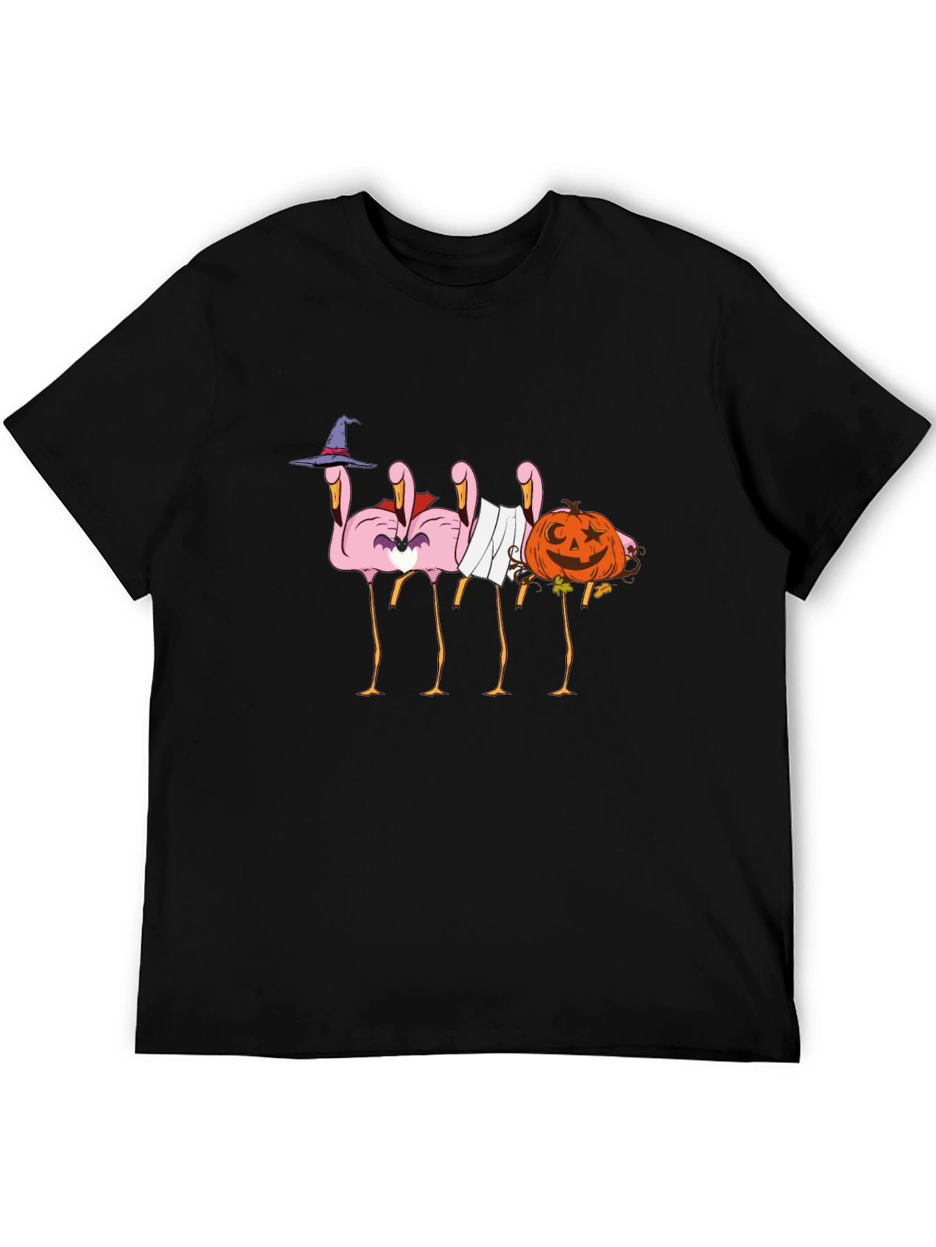 Halloween Flamingo T-Shirt - Spooky & Fun!