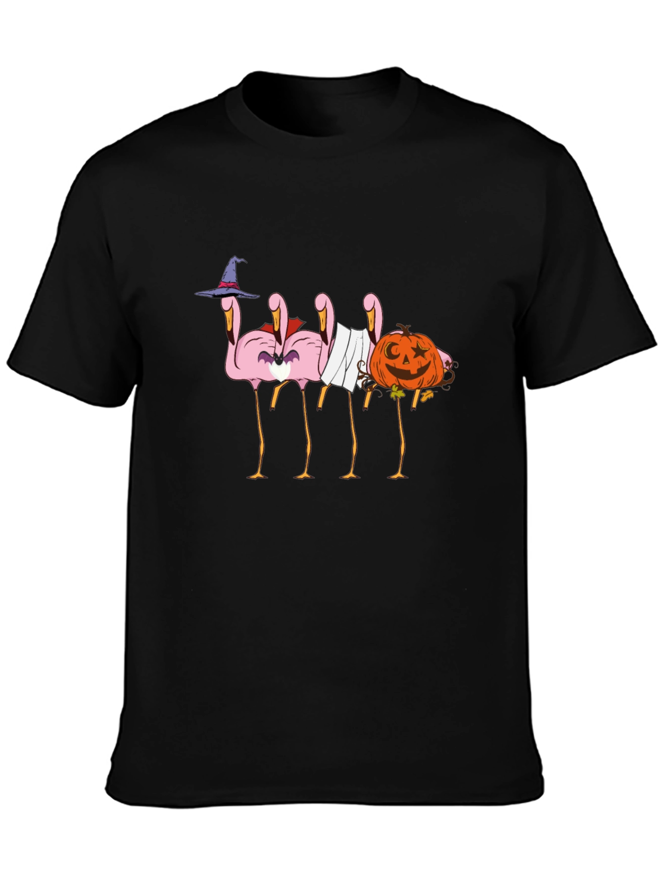 Halloween Flamingo T-Shirt - Spooky & Fun!