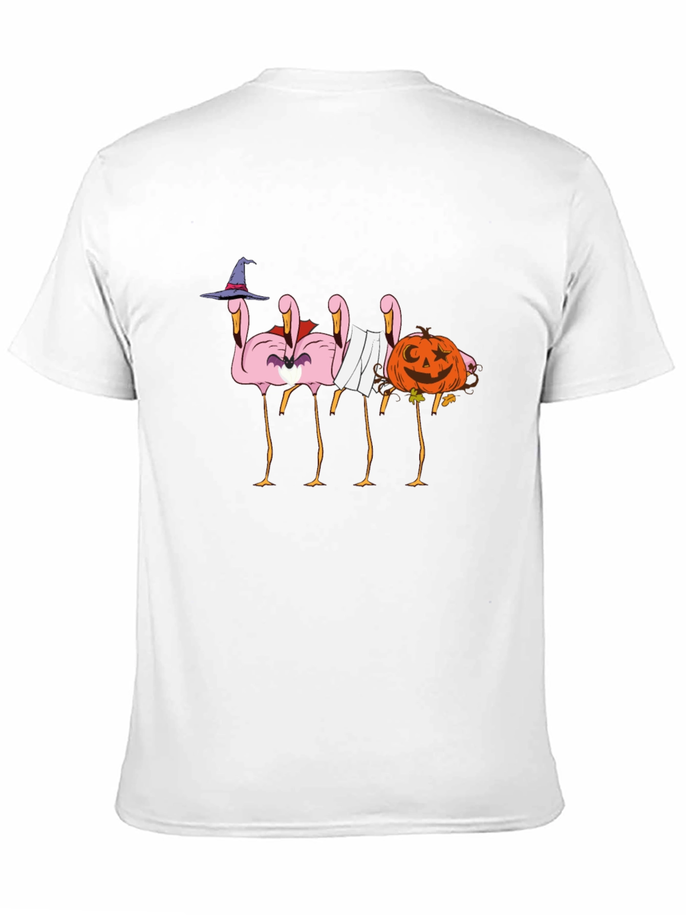 Halloween Flamingo T-Shirt - Spooky & Fun!
