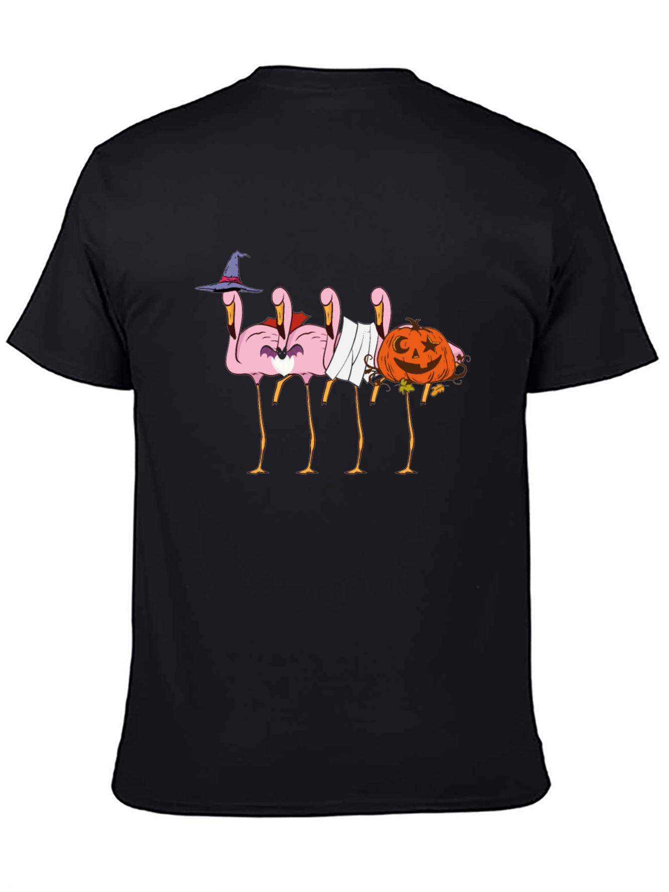 Halloween Flamingo T-Shirt - Spooky & Fun!