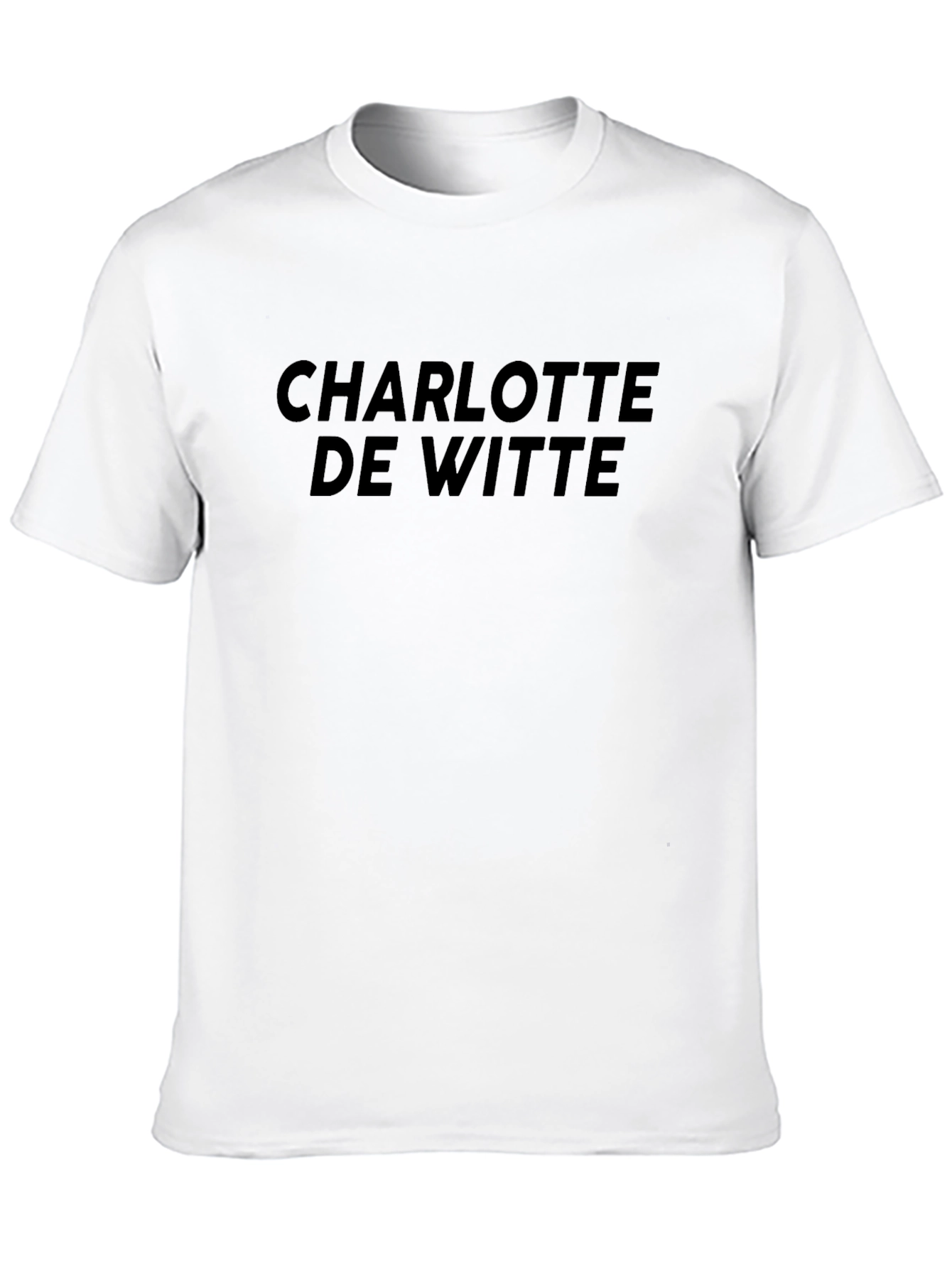 Charlotte De Witte Black Graphic Tee