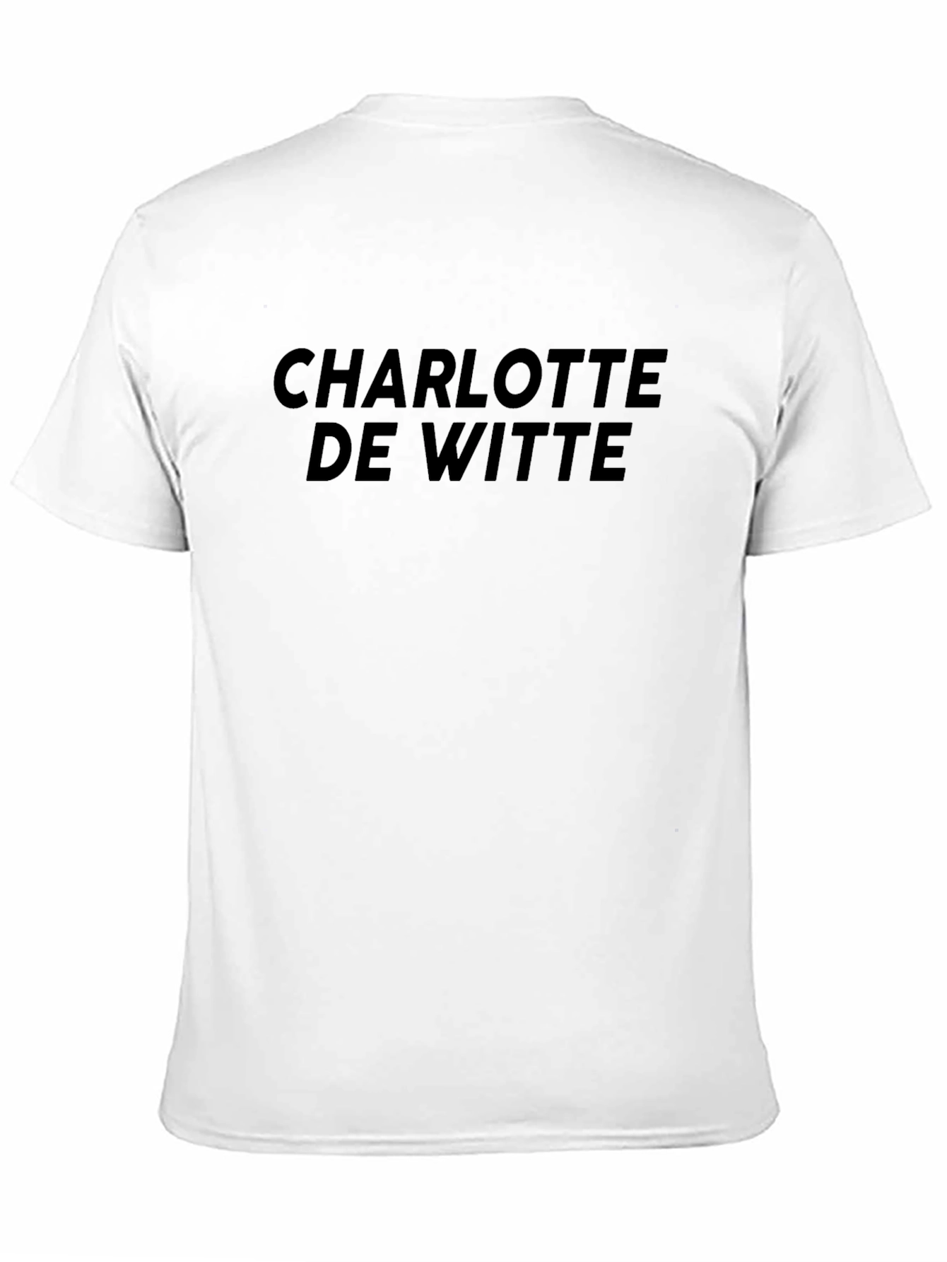 Charlotte De Witte Black Graphic Tee