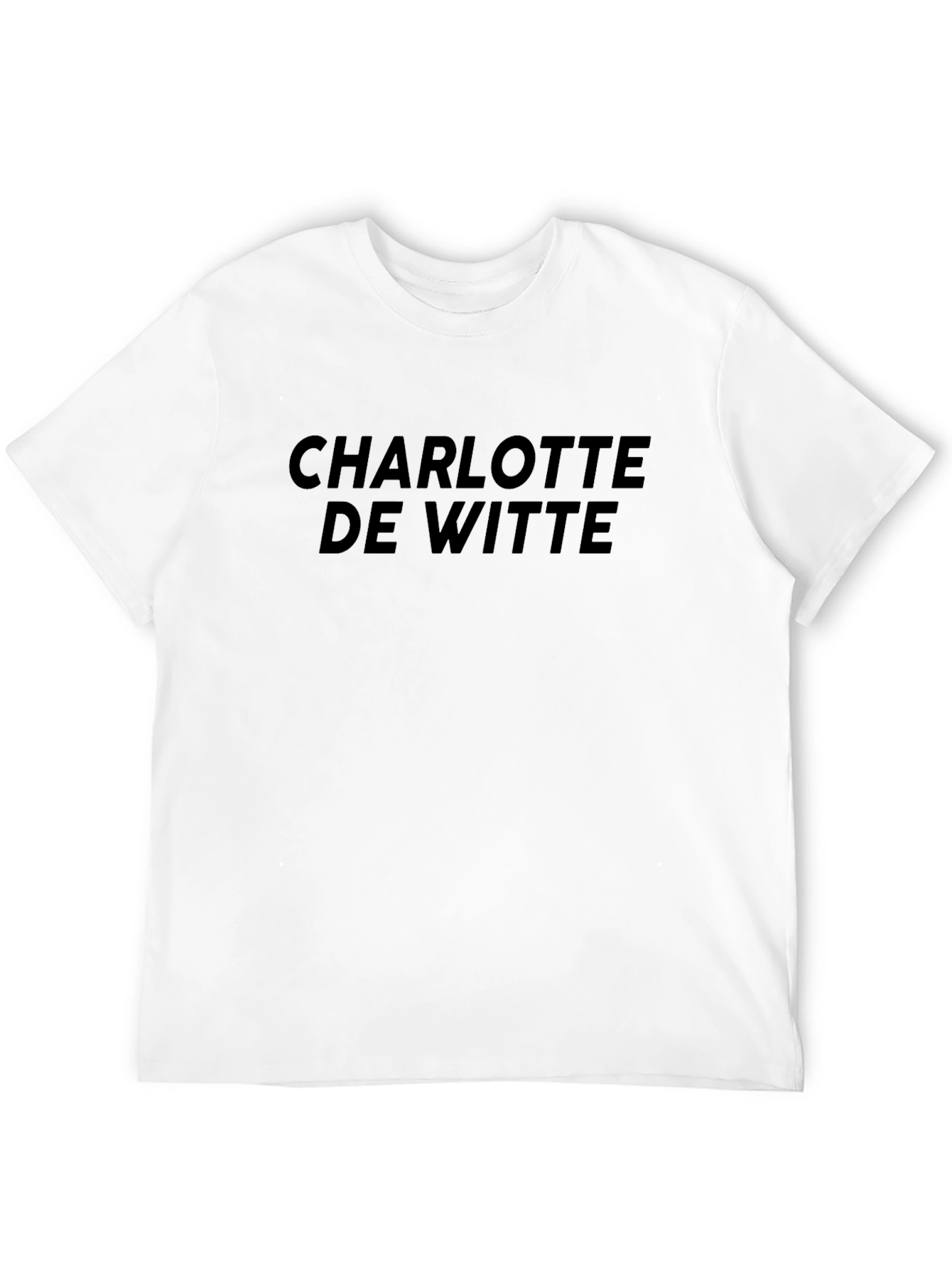 Charlotte De Witte Black Graphic Tee