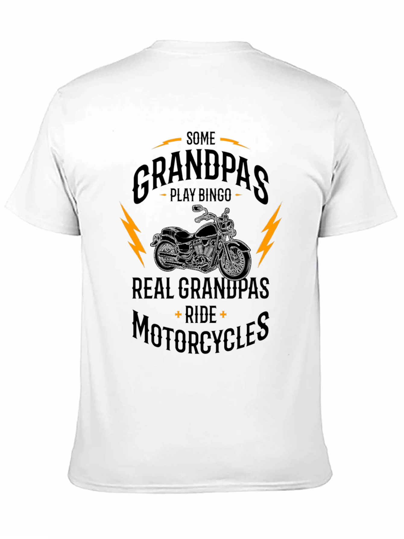 Real Grandpas Ride Motorcycles T-Shirt