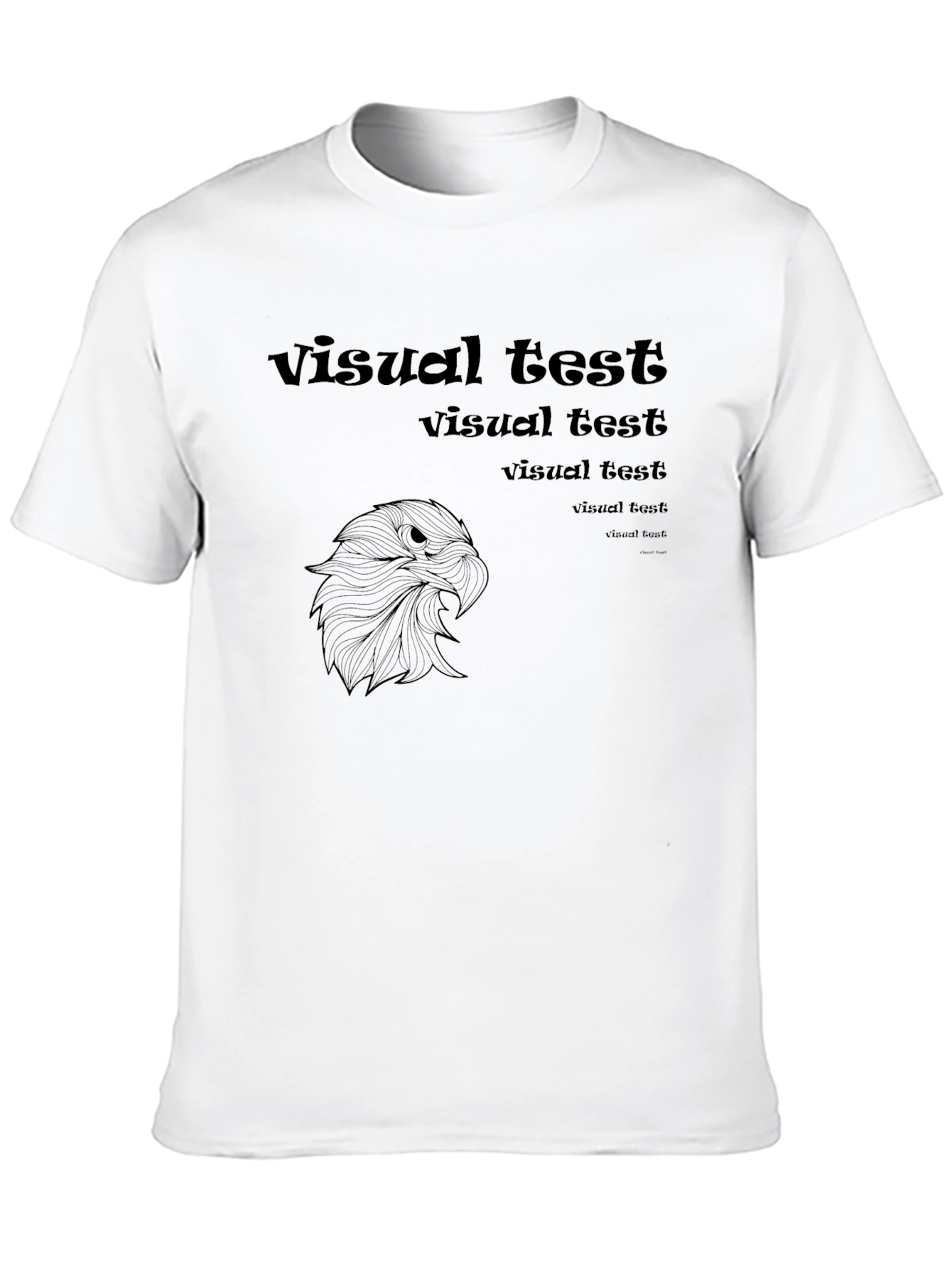 Black Graphic Tee - Visual Test