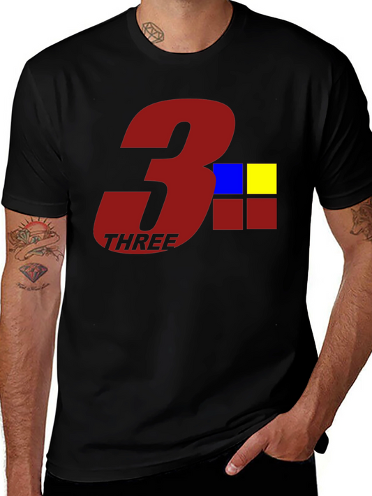 Retro 3 T-Shirt - Vintage Style Graphic Tee