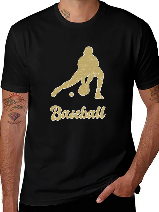 Baseball T-Shirt Pitcher Graphic Tee