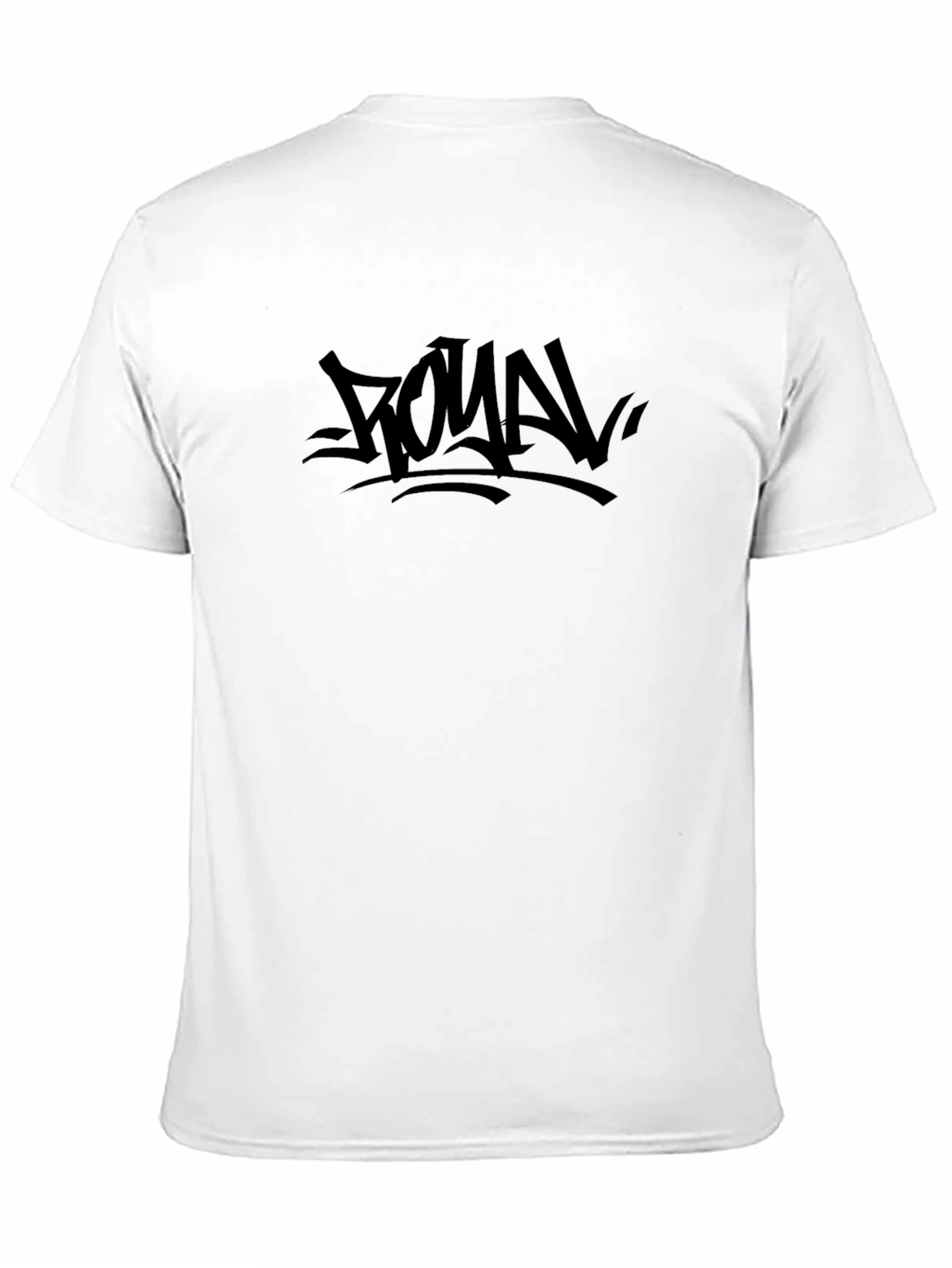 Royal Script Black T-Shirt