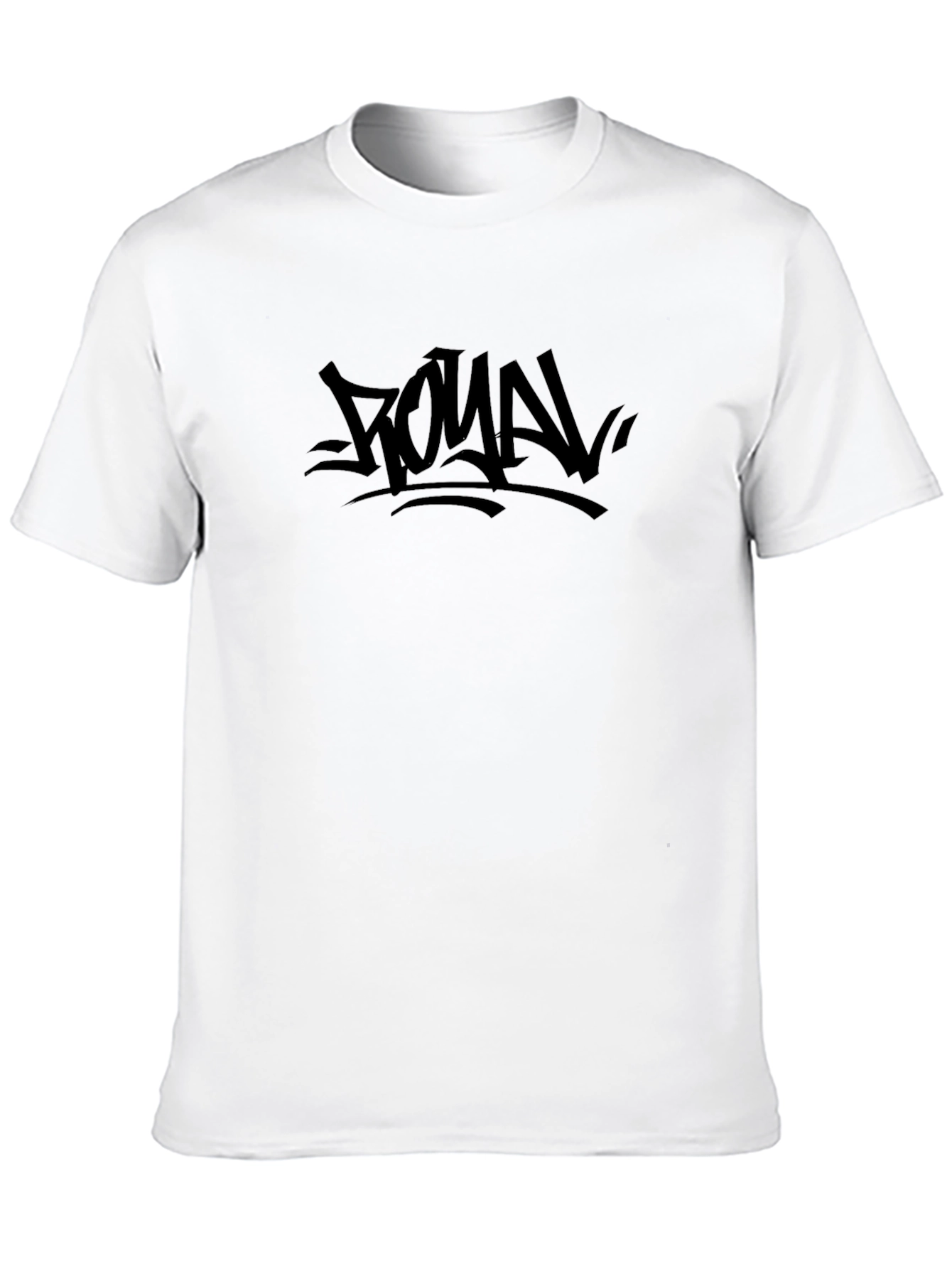 Royal Script Black T-Shirt
