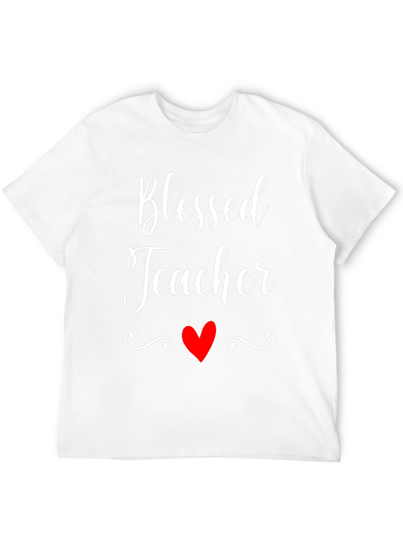 Blessed Teacher Graphic T-Shirt - Black