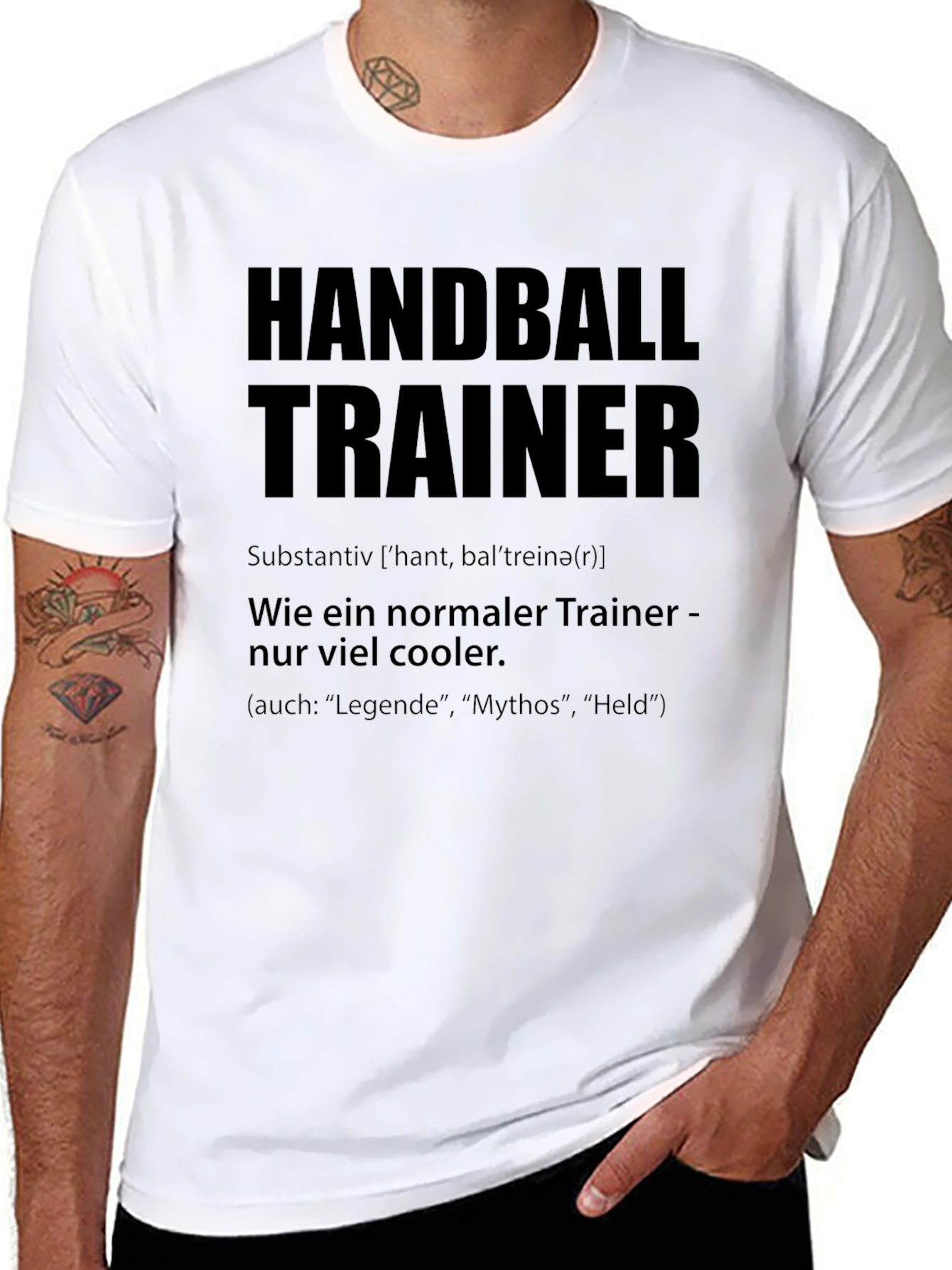 Handball Trainer T-Shirt - Cool Coach Gift