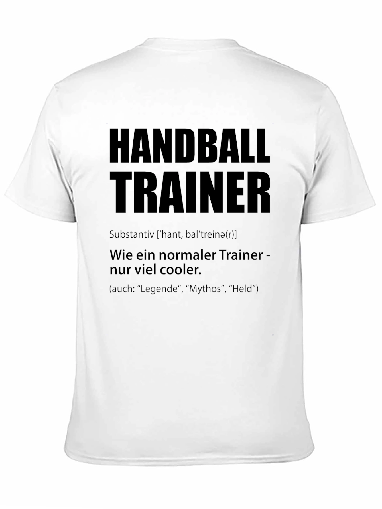 Handball Trainer T-Shirt - Cool Coach Gift