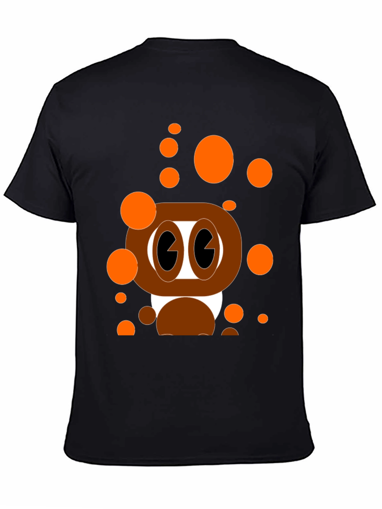 Cartoon Style Graphic T-Shirt