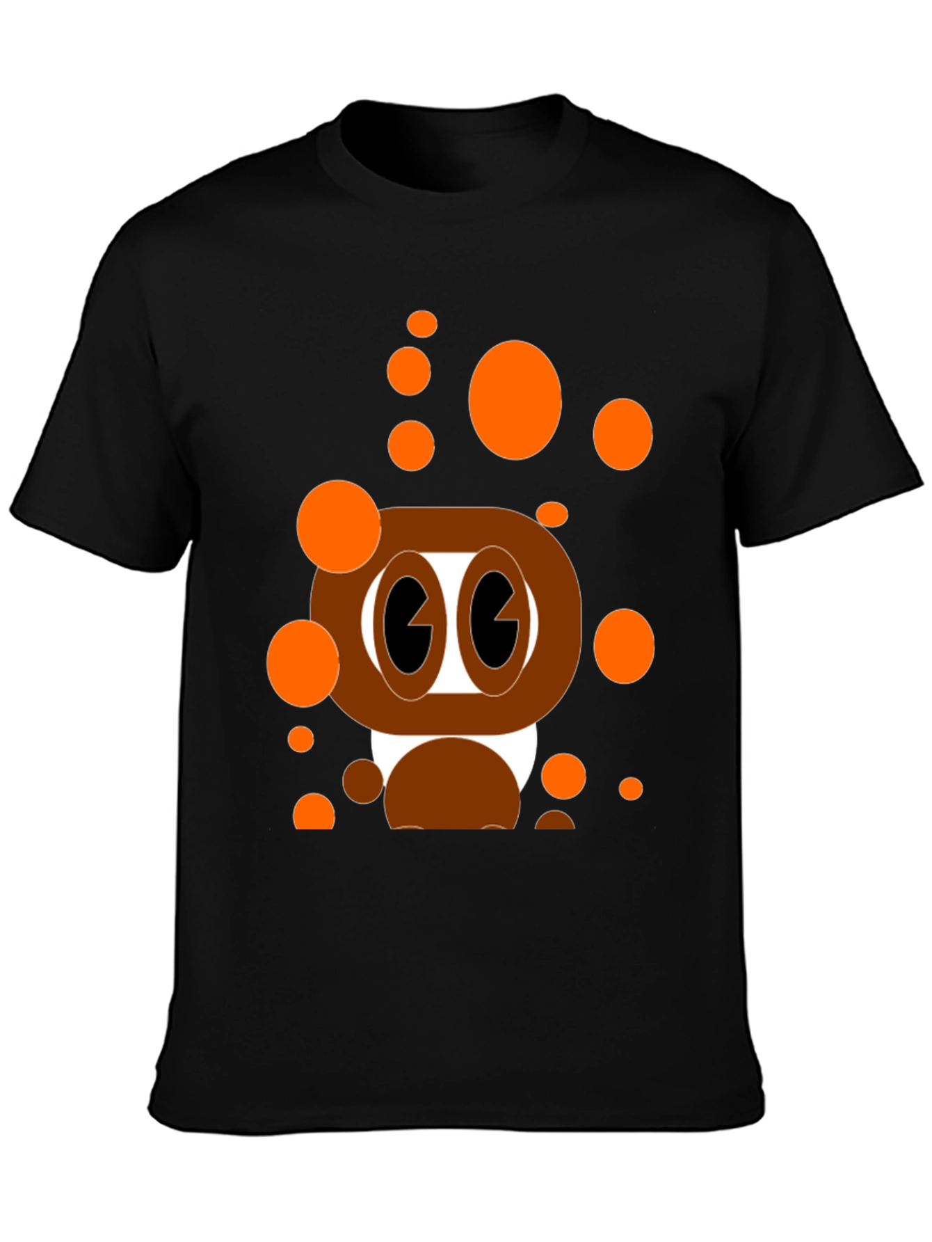 Cartoon Style Graphic T-Shirt