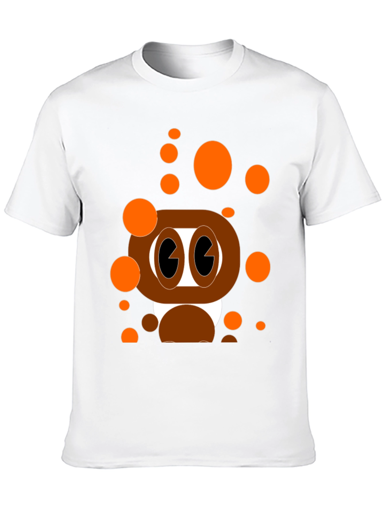 Cartoon Style Graphic T-Shirt
