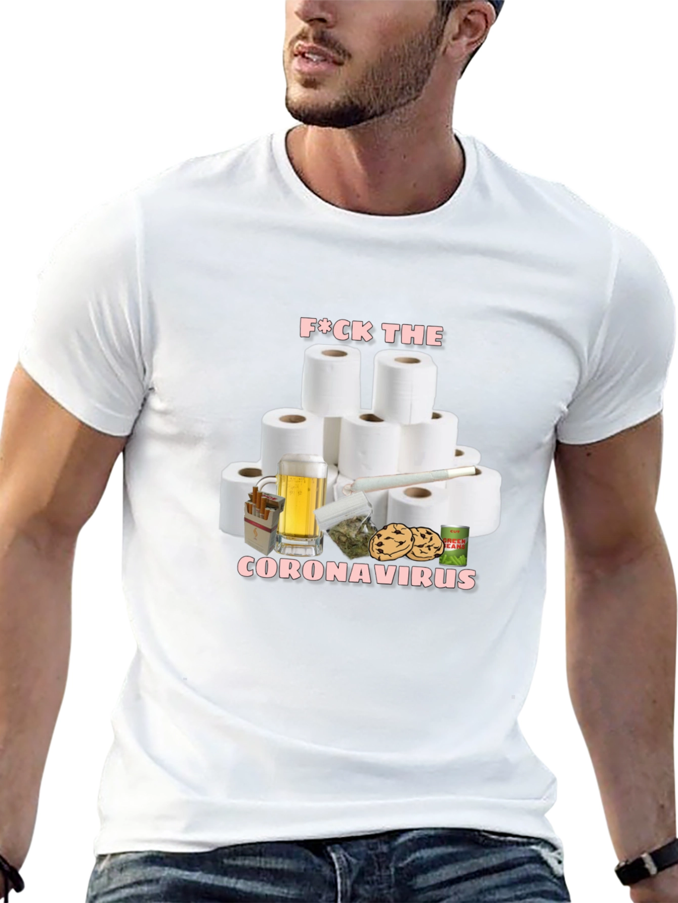 F*ck The Coronavirus T-Shirt Novelty