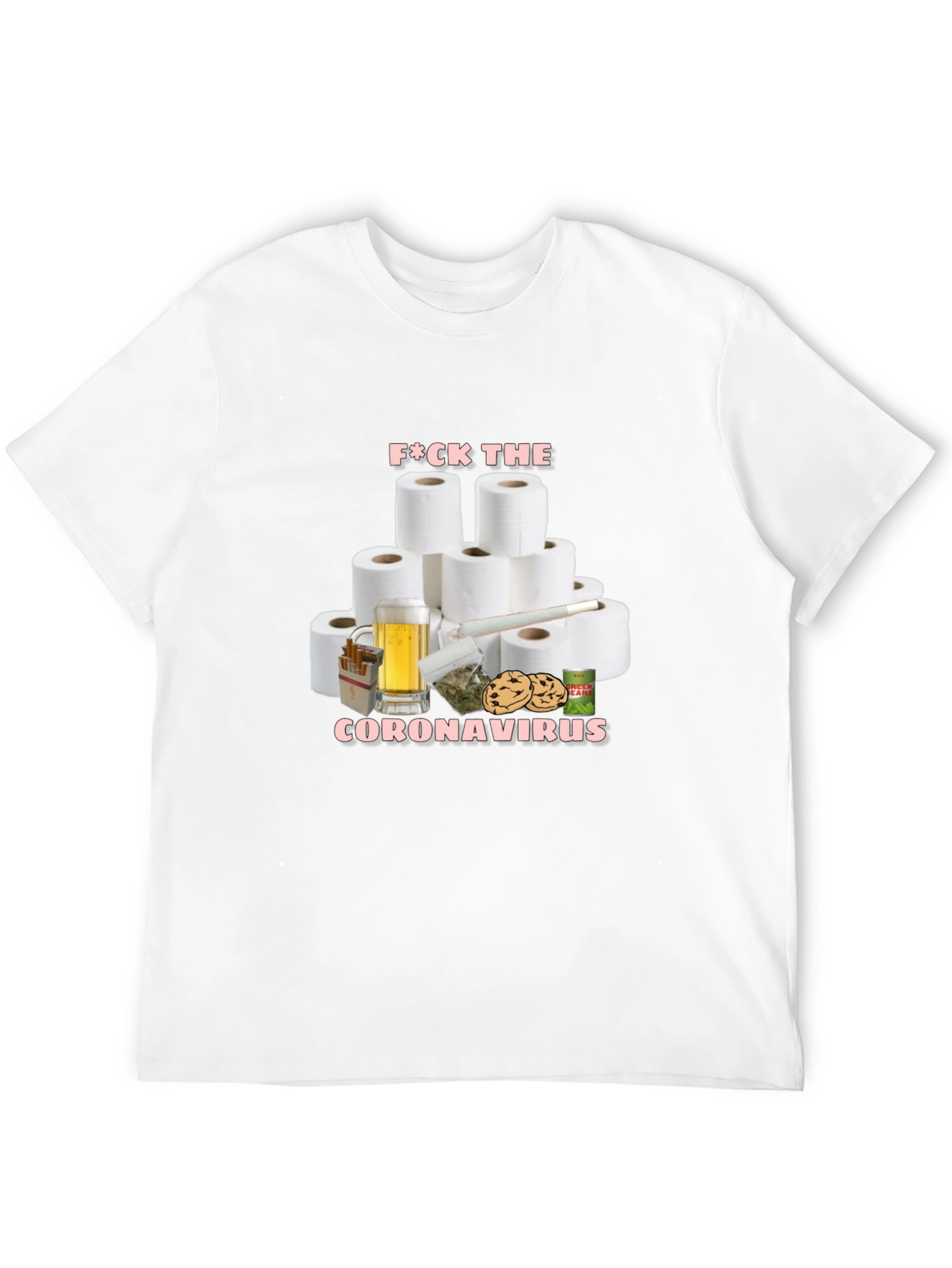 F*ck The Coronavirus T-Shirt Novelty