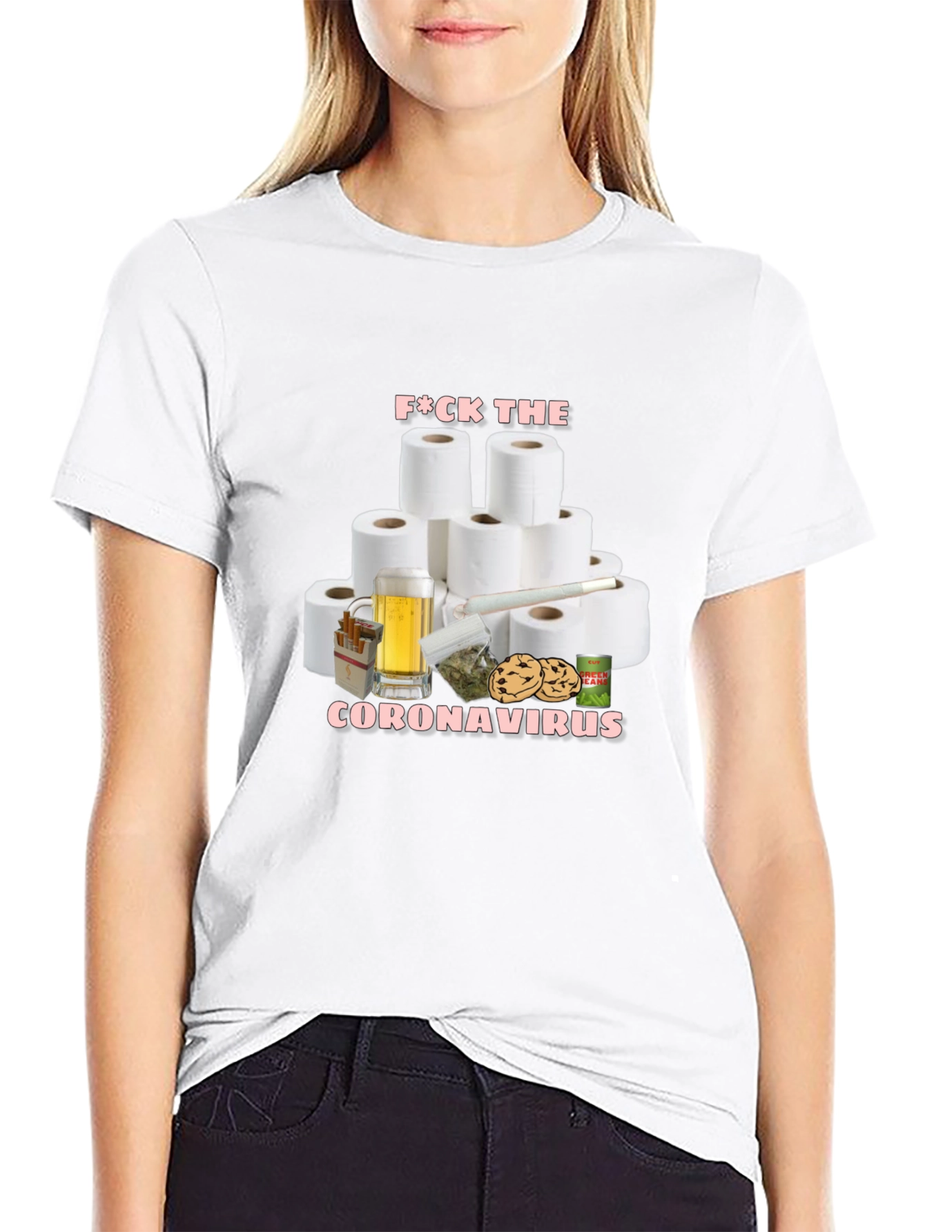 F*ck The Coronavirus T-Shirt Novelty