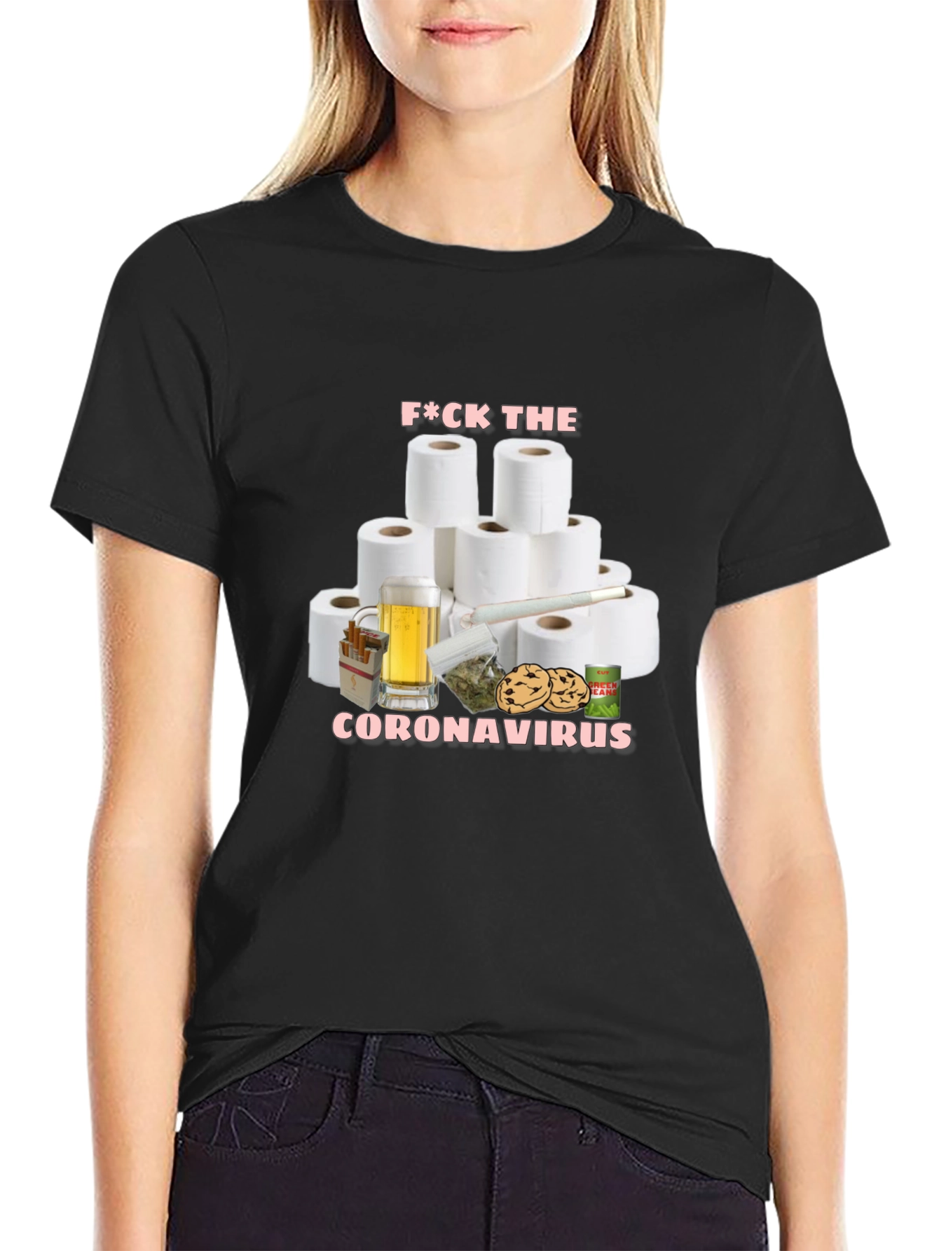 F*ck The Coronavirus T-Shirt Novelty