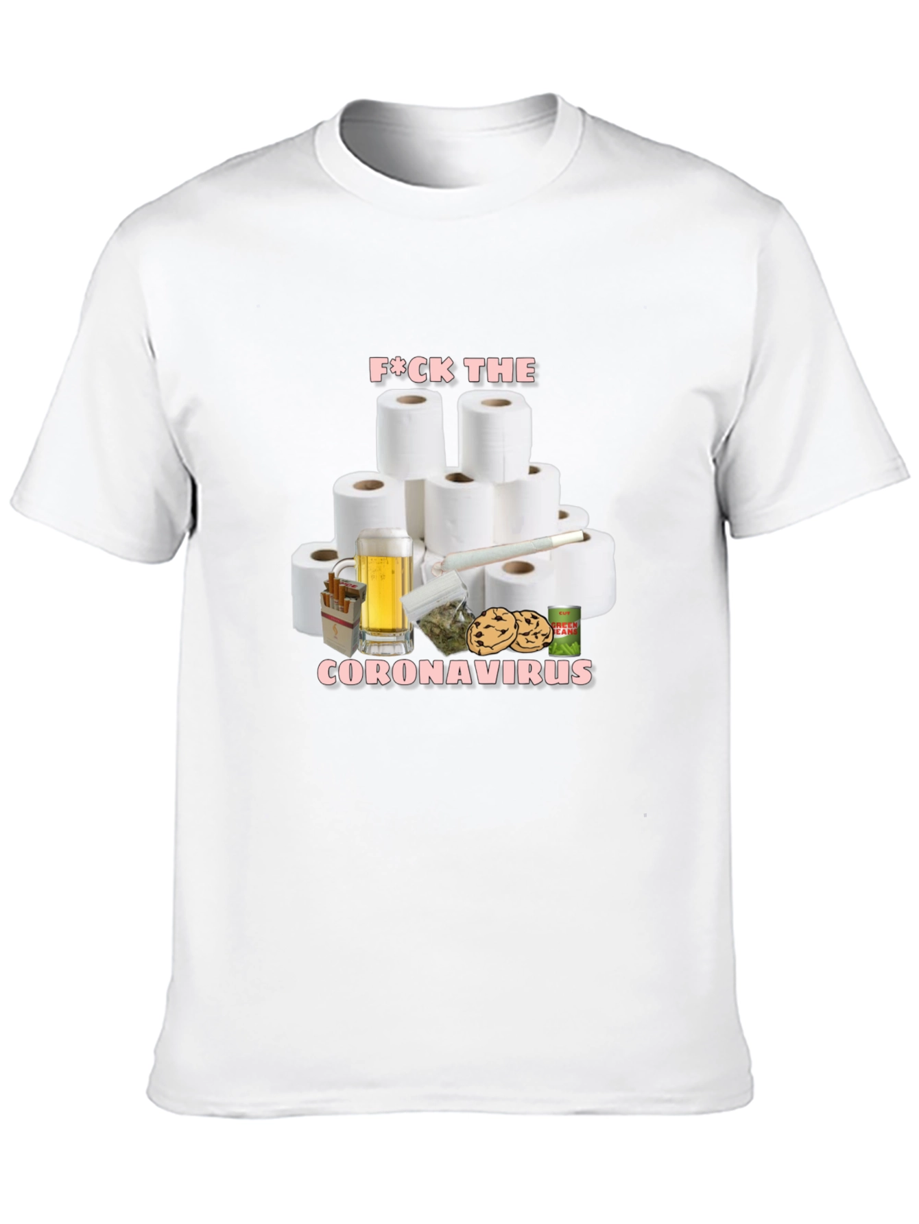 F*ck The Coronavirus T-Shirt Novelty