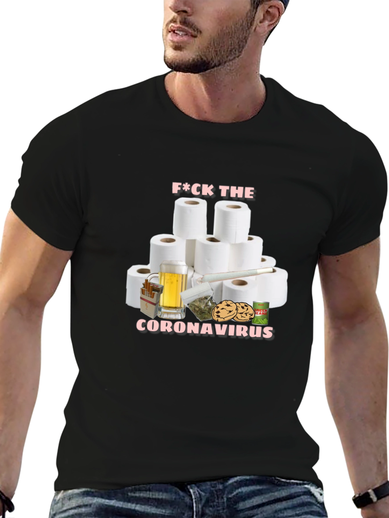 F*ck The Coronavirus T-Shirt Novelty
