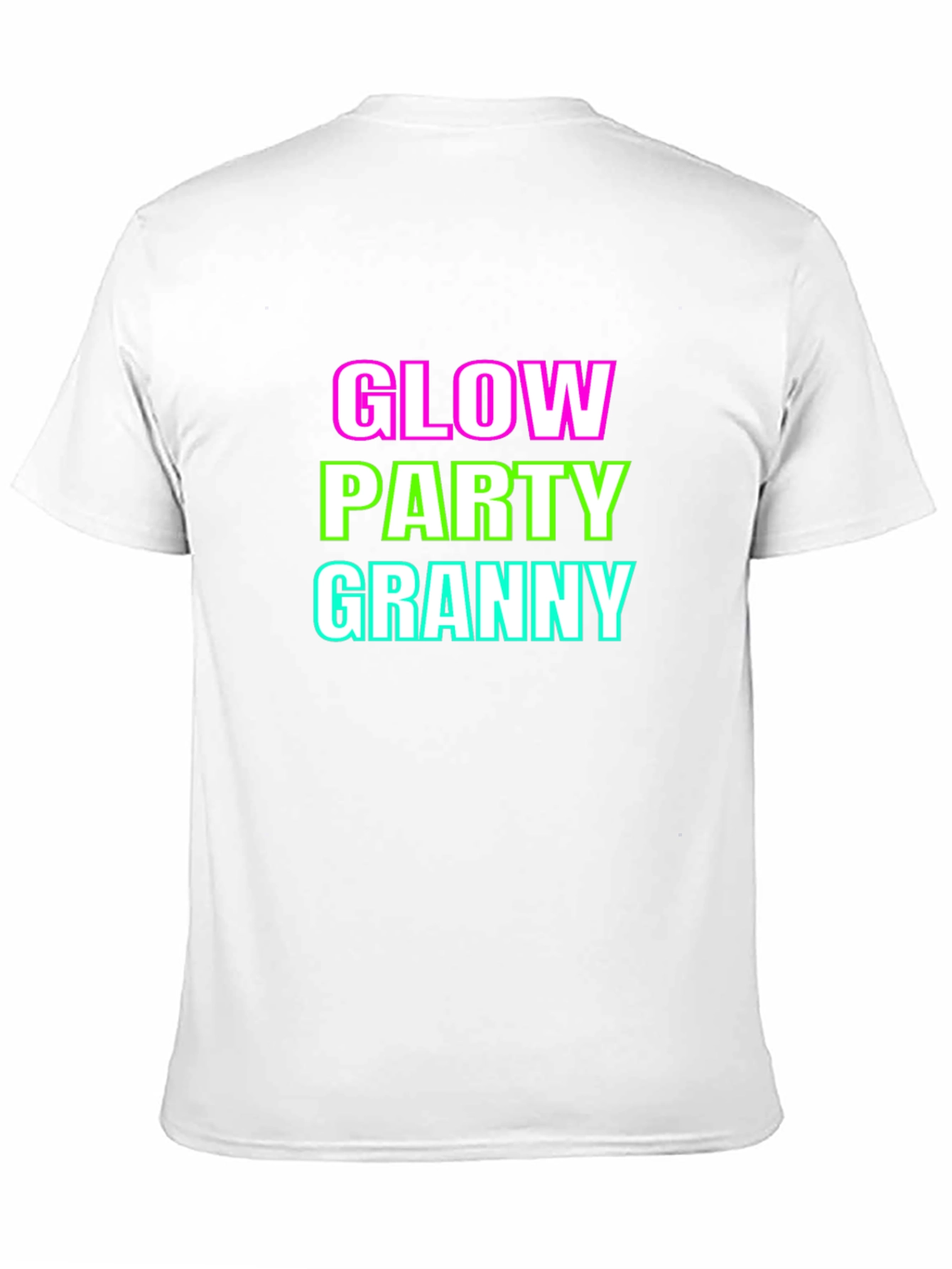 Glow Party Granny Graphic T-Shirt