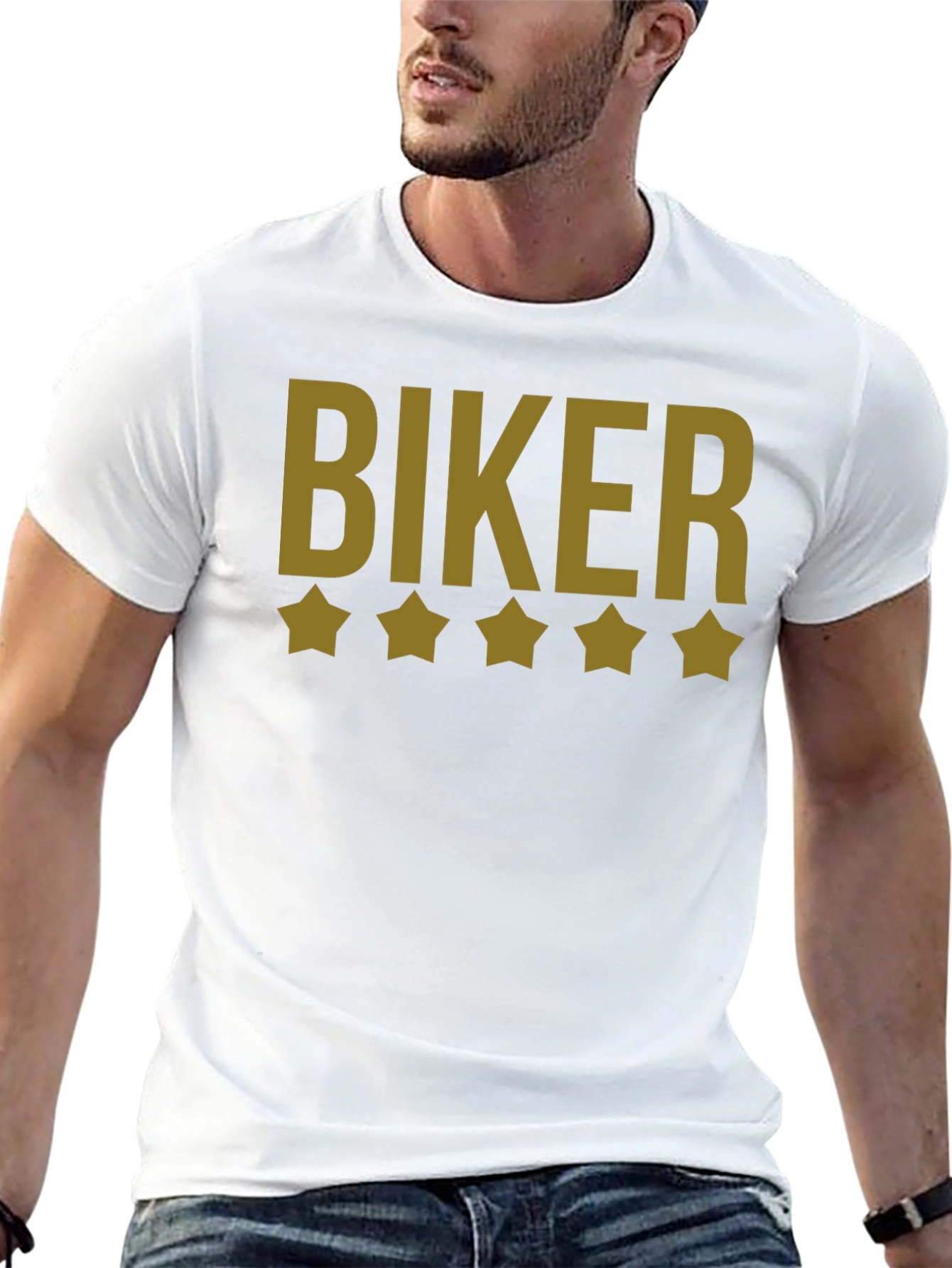 Biker Rating Graphic T-Shirt