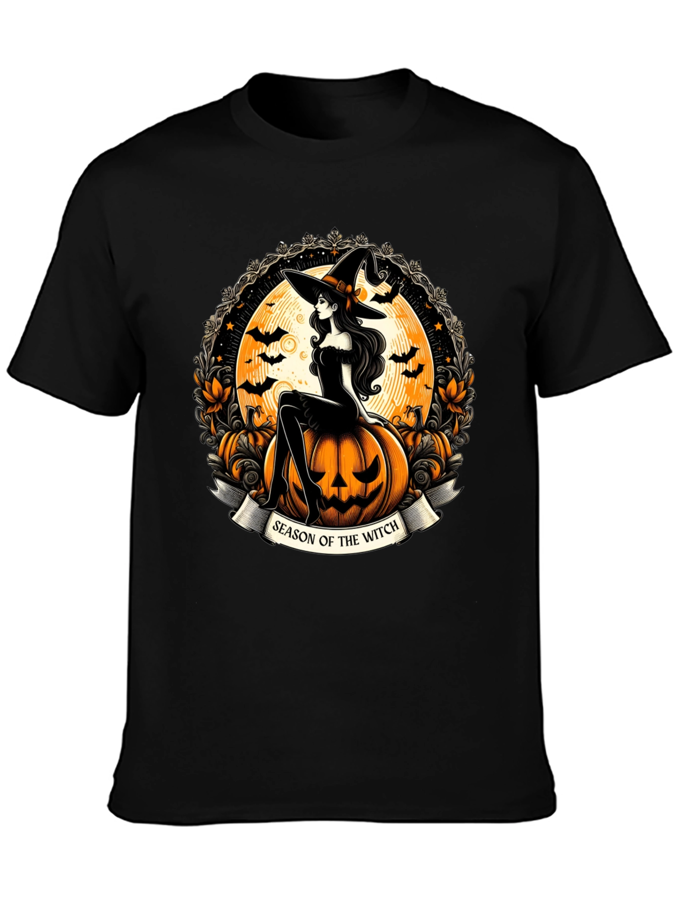 Season of the Witch Halloween Graphic T-Shirt