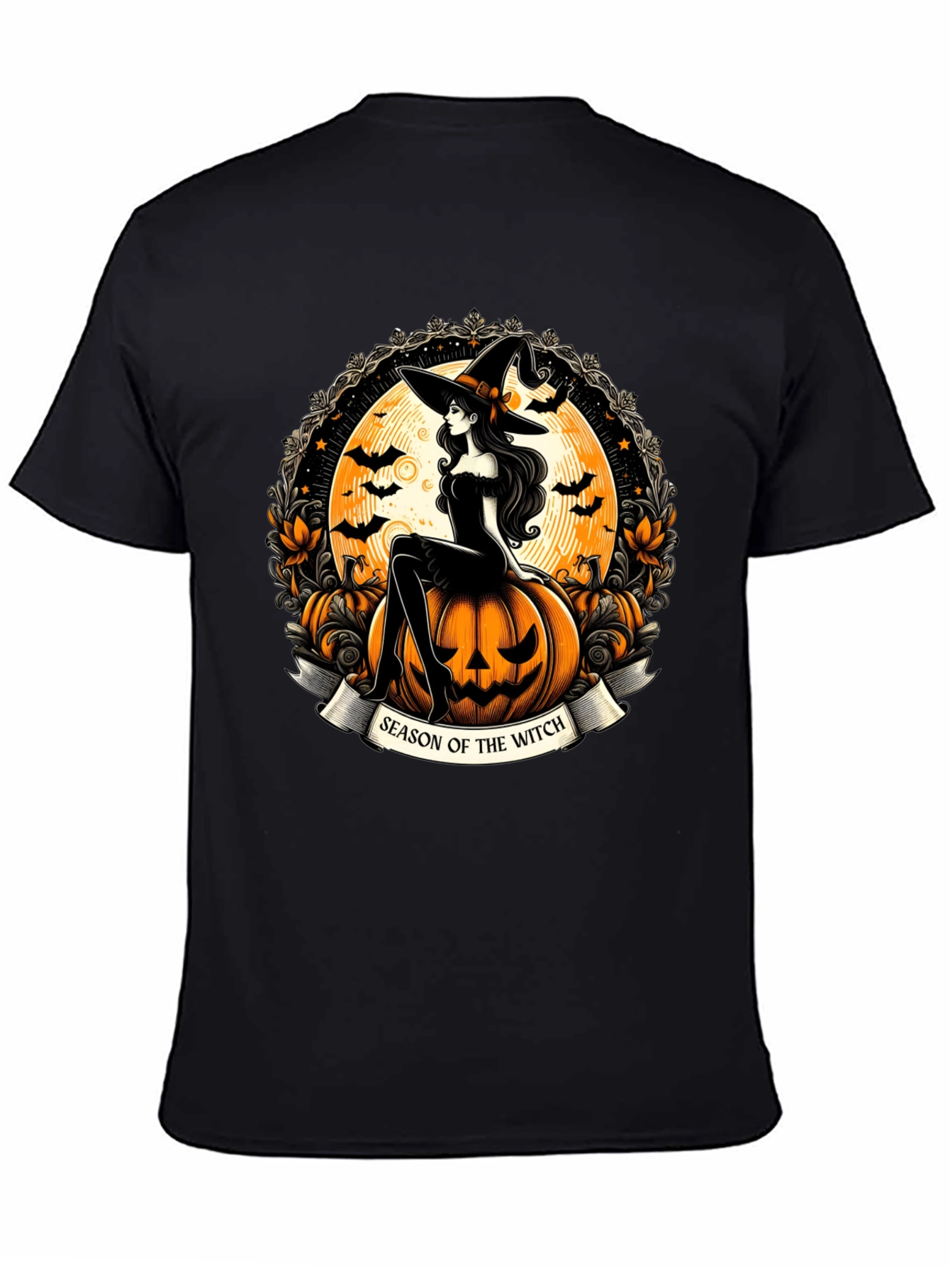 Season of the Witch Halloween Graphic T-Shirt
