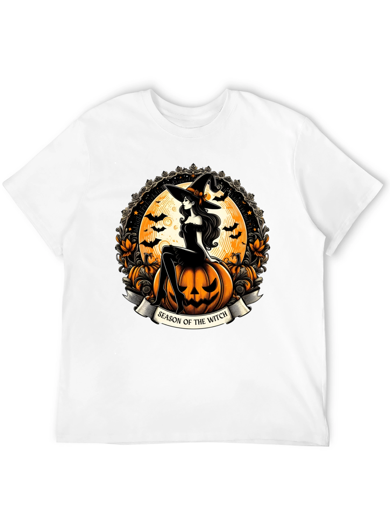 Season of the Witch Halloween Graphic T-Shirt